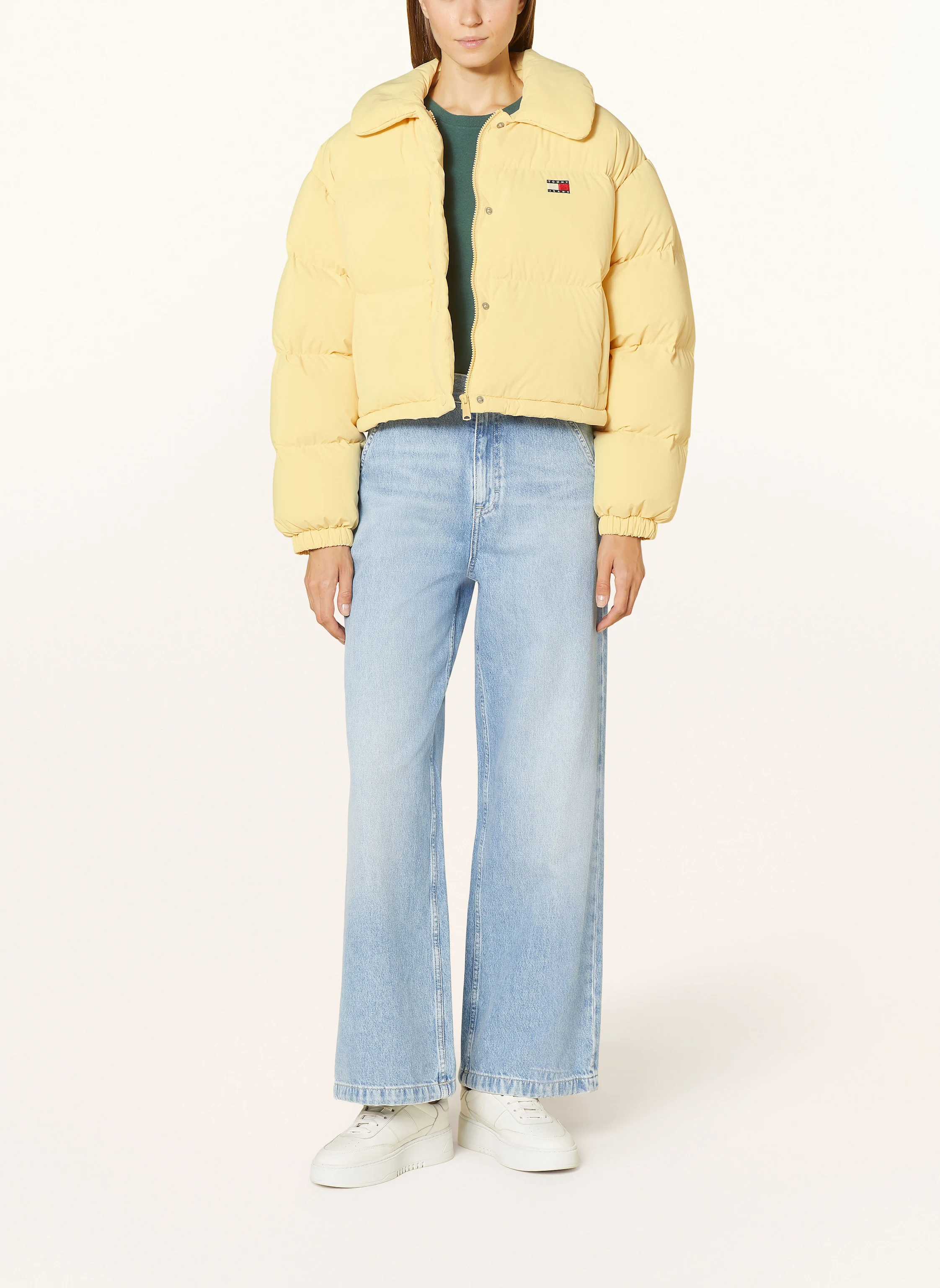 TOMMY JEANS Cropped-Steppjacke