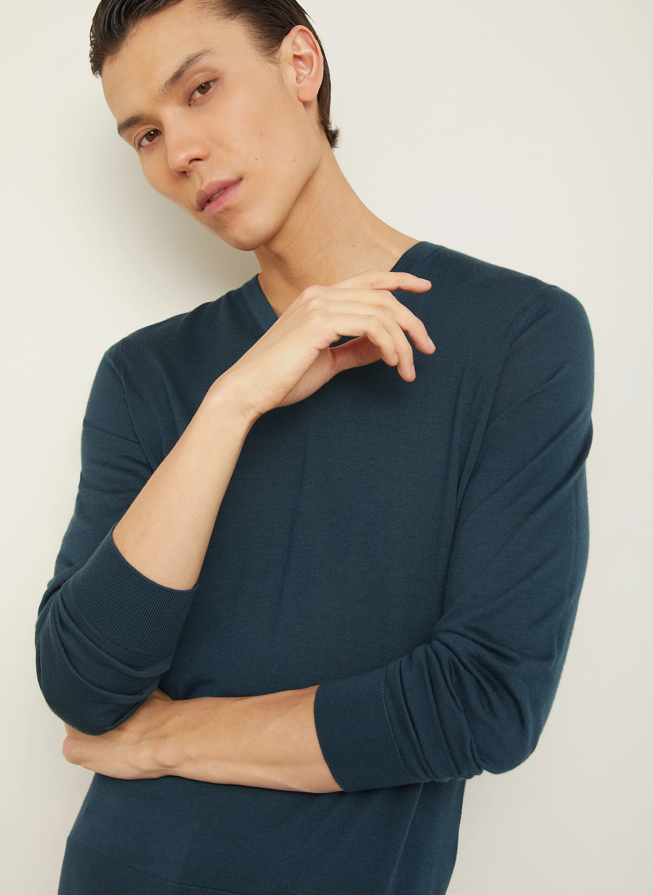 ZEGNA Cashmere-Pullover CASHSETA mit Seide