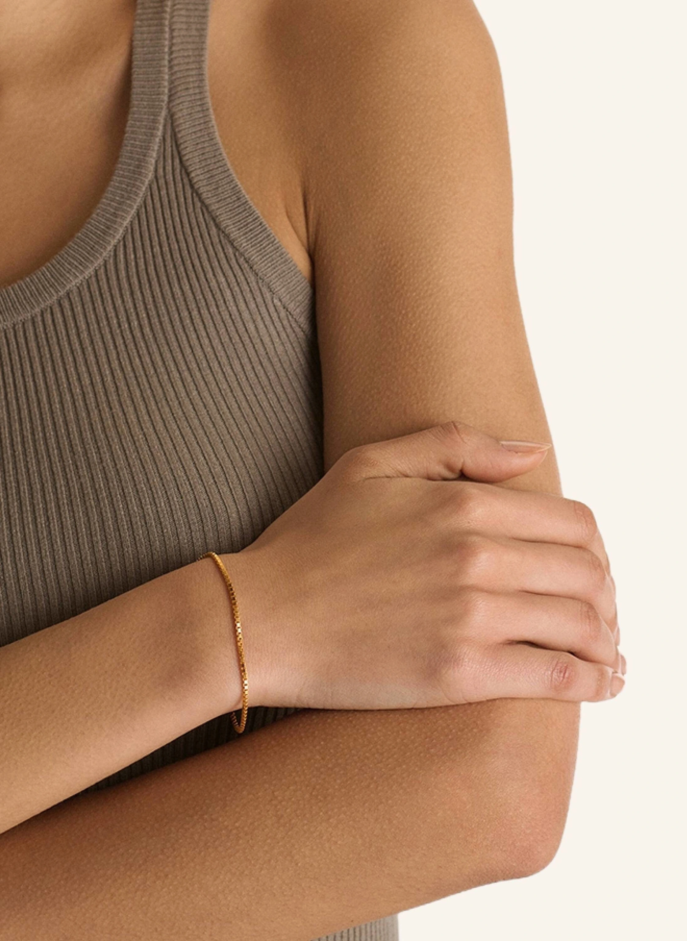 Pompidou Armband BOX CHAIN by GLAMBOU