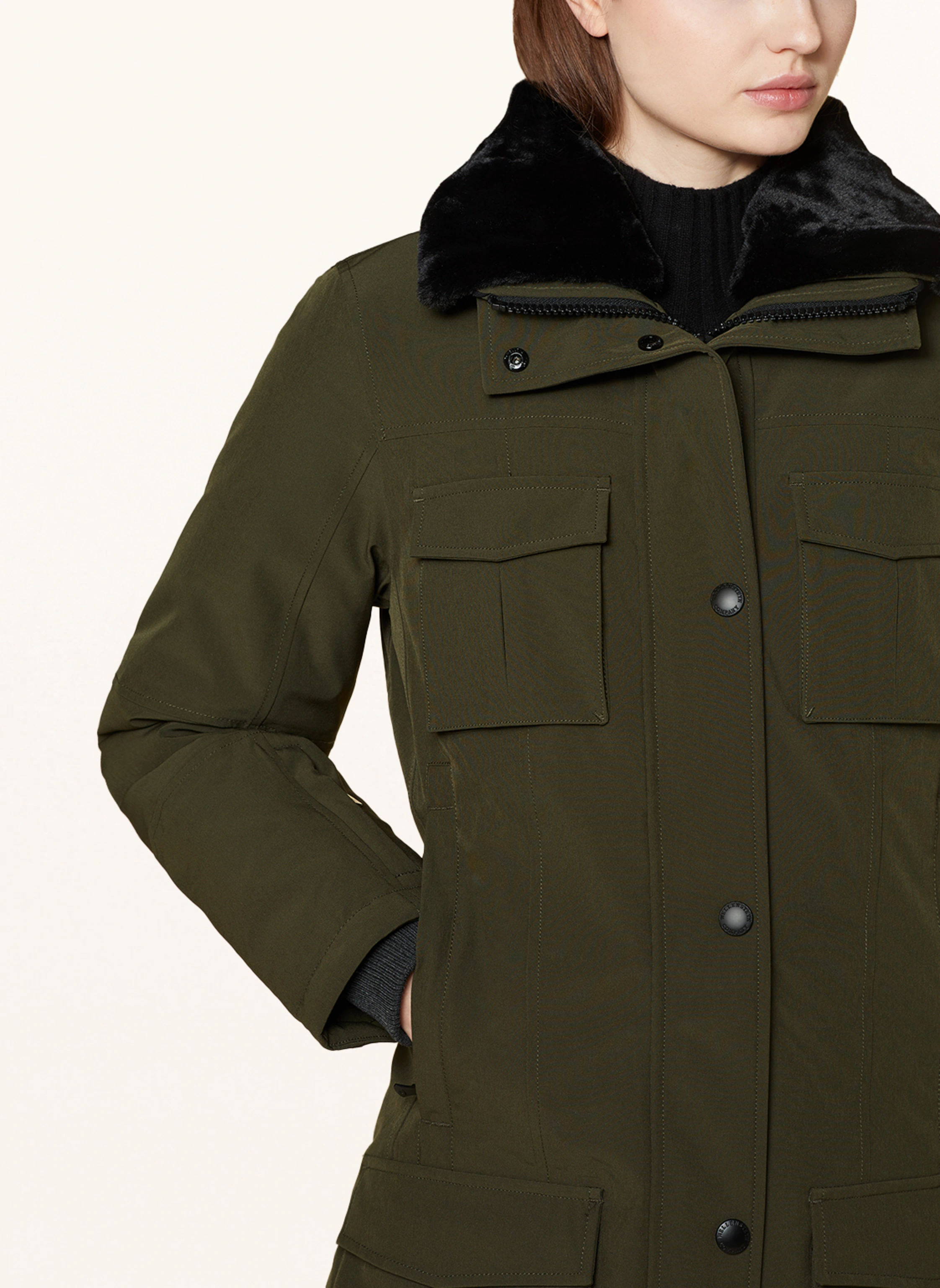 WELLENSTEYN Parka SCHNEEZAUBER mit Kunstfell und DUPONT™ SORONA®-Isolierung