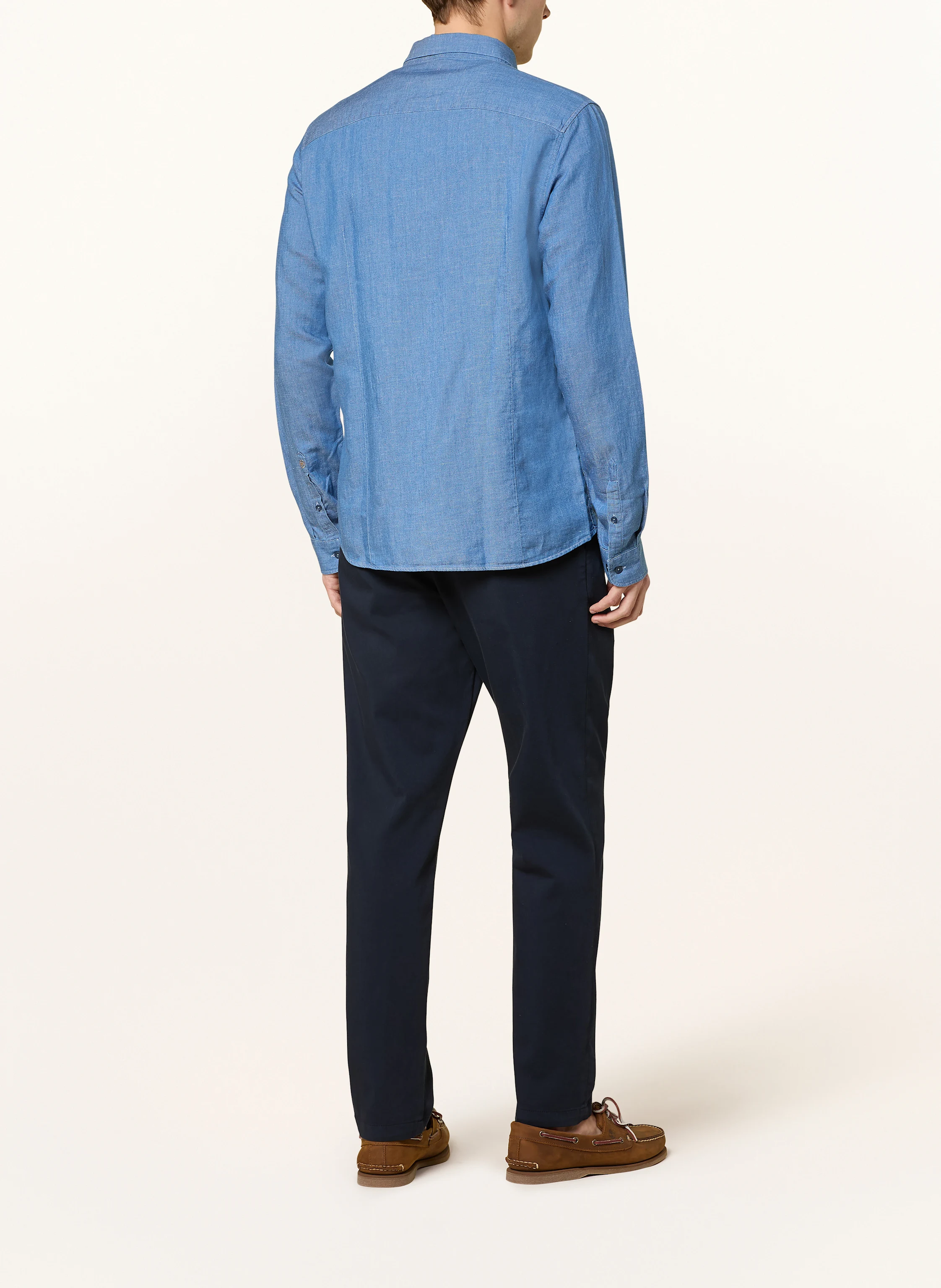 MOS MOSH Gallery Hemd MMGMARCO Slim Fit in Jeansoptik