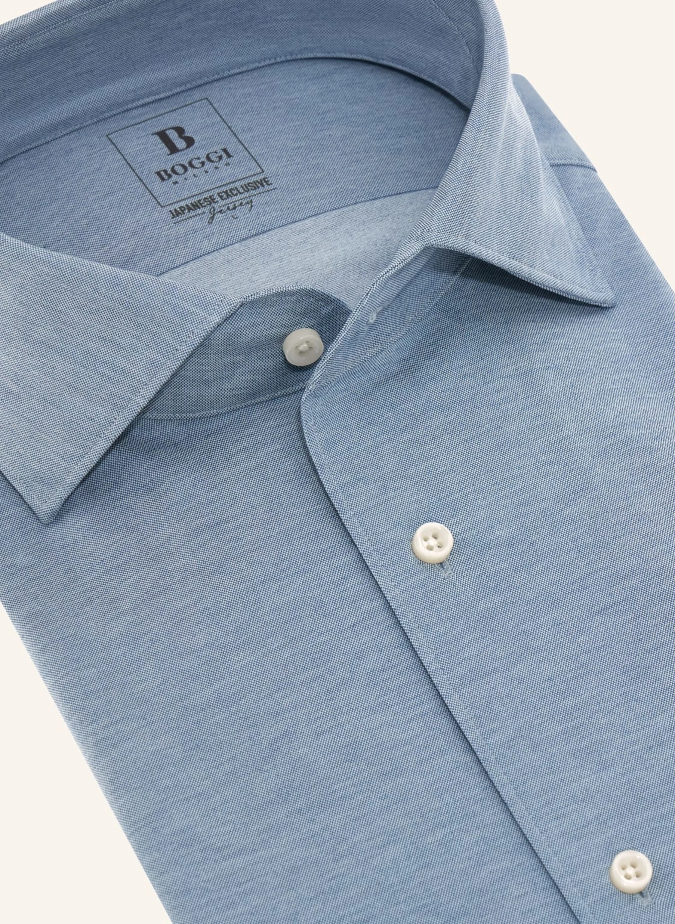 BOGGI MILANO Jerseyhemd Regular Fit