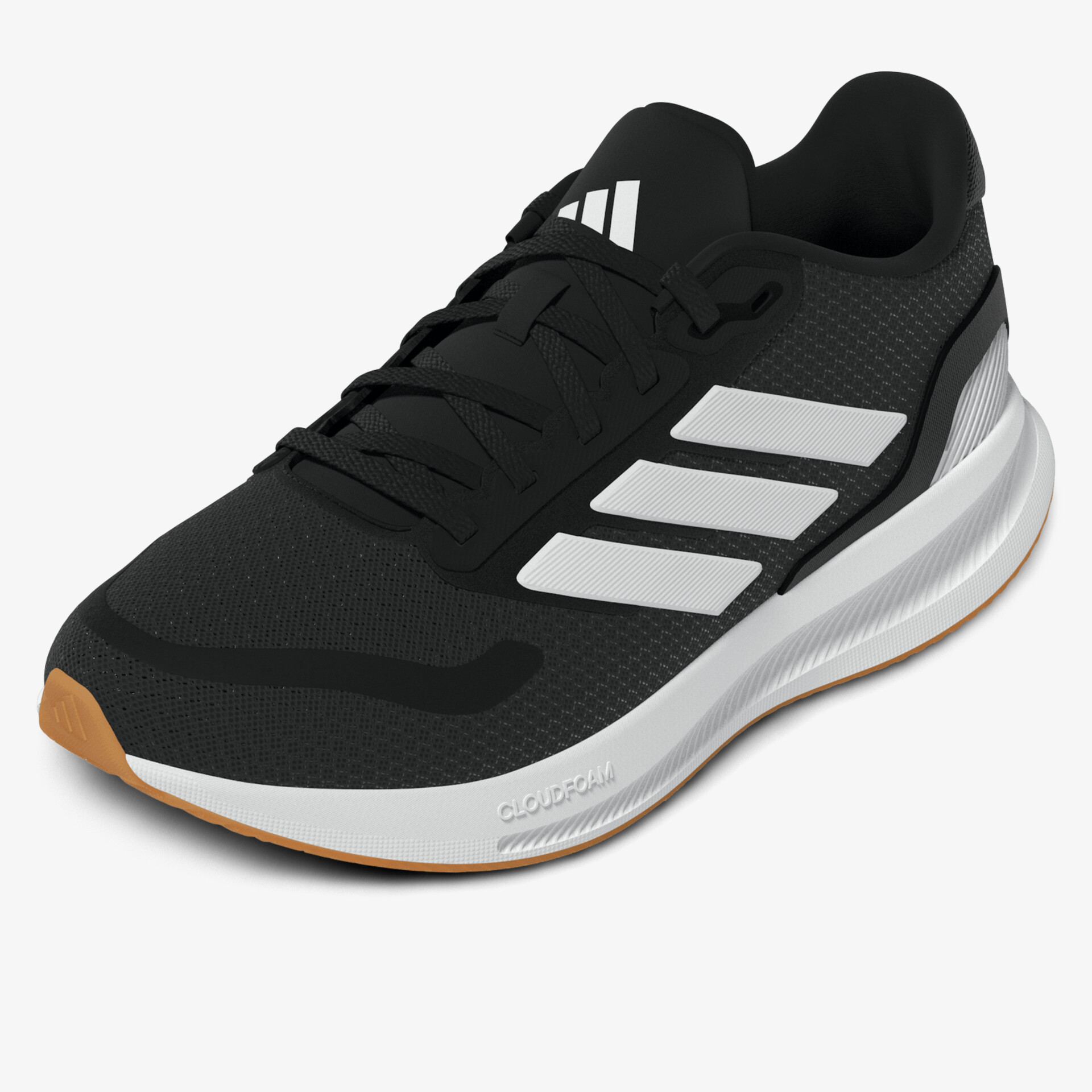 adidas RUNFALCON 5 J Kinder Sportschuhe schwarz