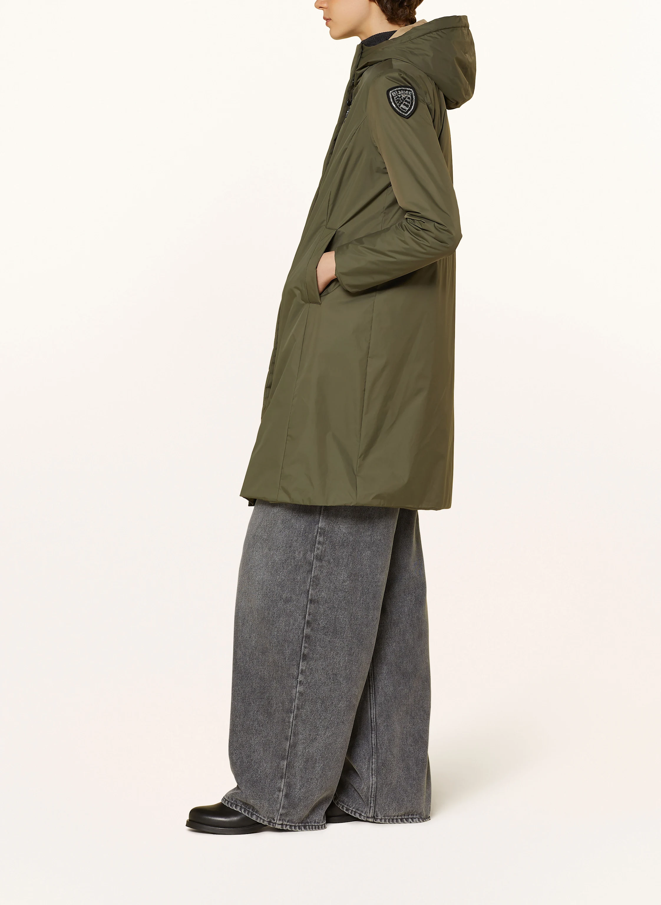 Blauer Parka FAY