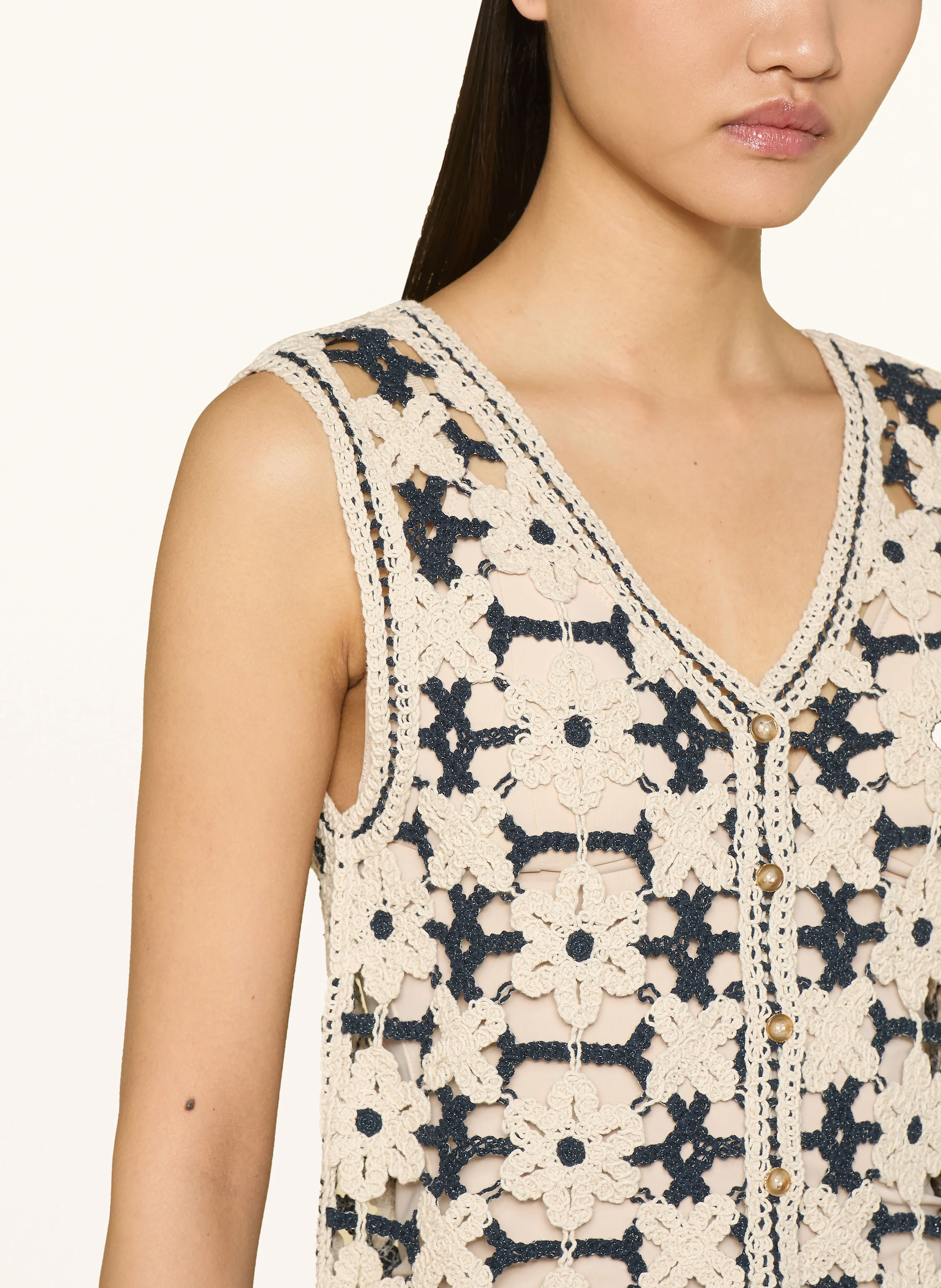 Pepe Jeans Häkelweste OLIVIA