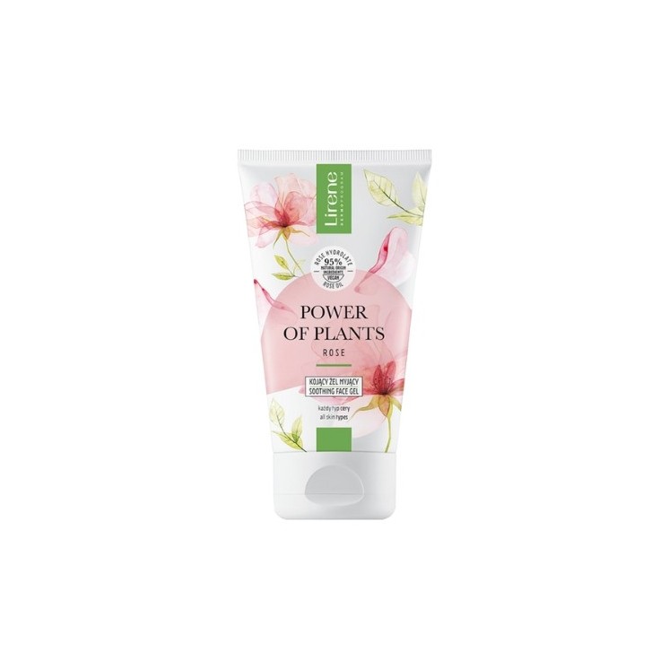 Lirene Power Of Plants Rose Beruhigendes Reinigungsgel 150 ml