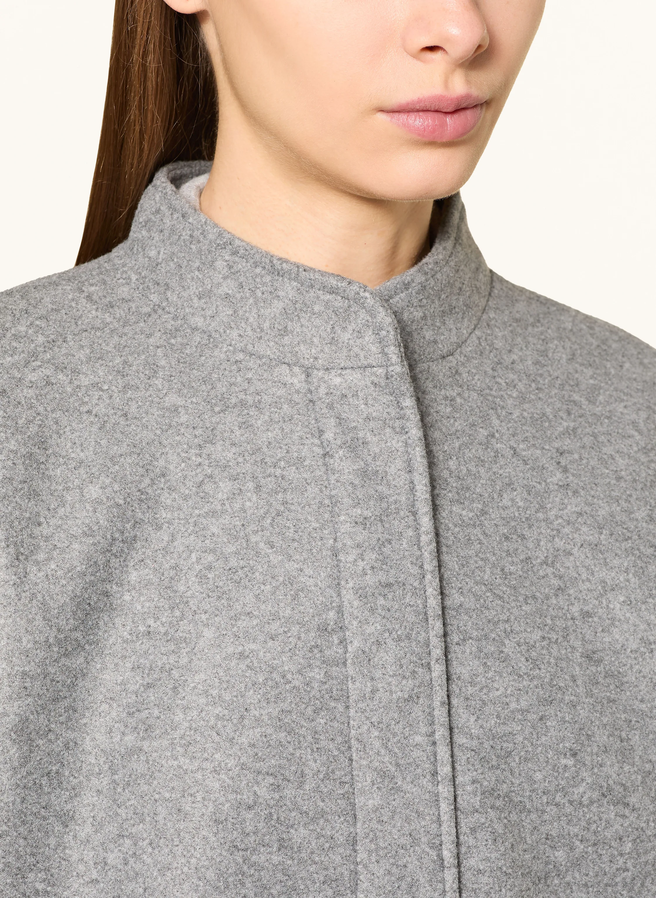 ONLY Oversized-Blouson aus Flanell