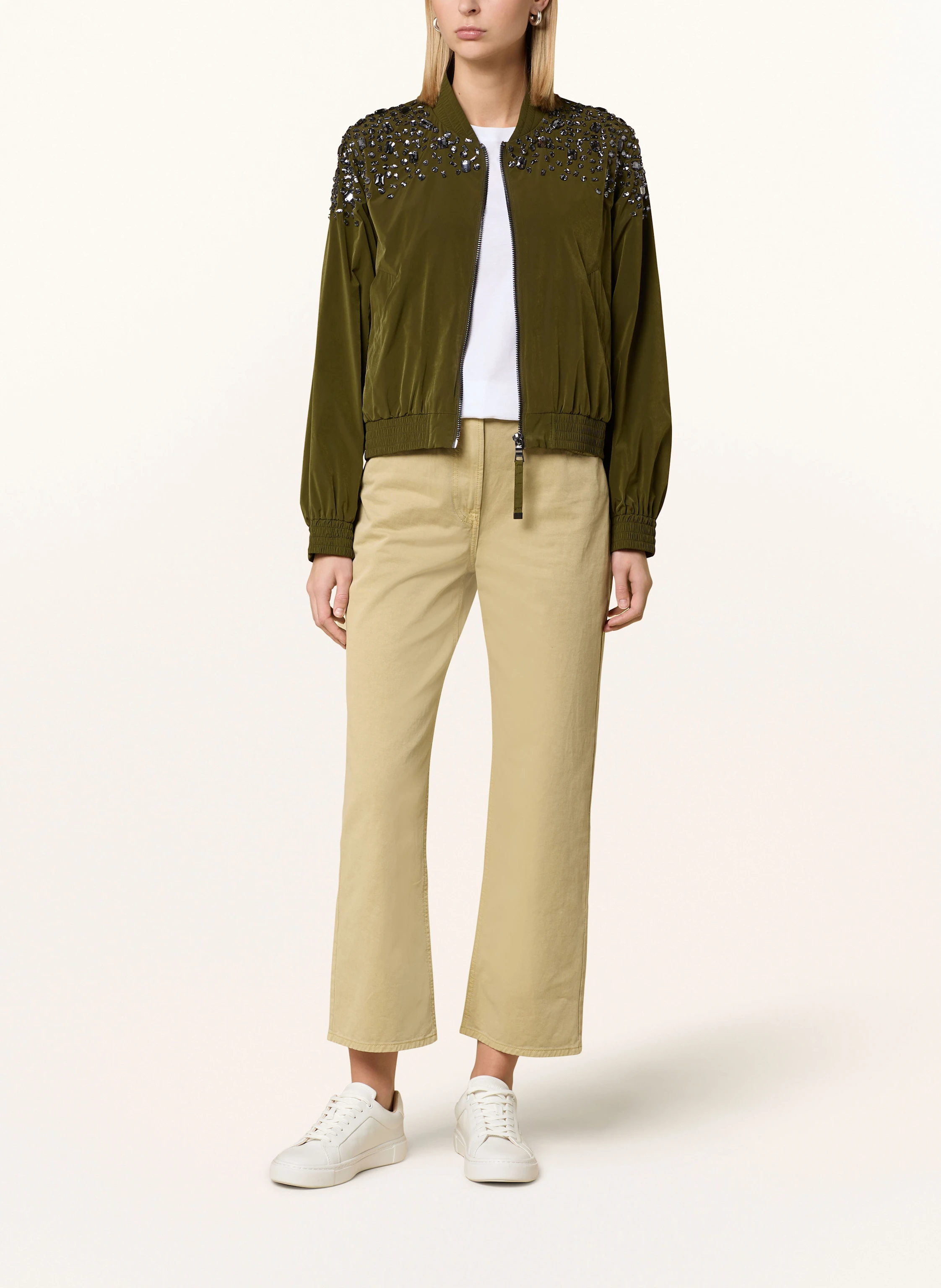 BLONDE No.8 Blouson LEX mit Schmucksteinen