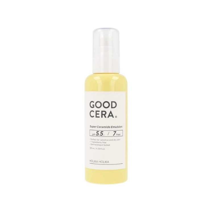 Holika Holika Good Cera Super Ceramide Emulsion feuchtigkeitsspendende Emulsion für trockene und empfindliche Haut 130 ml