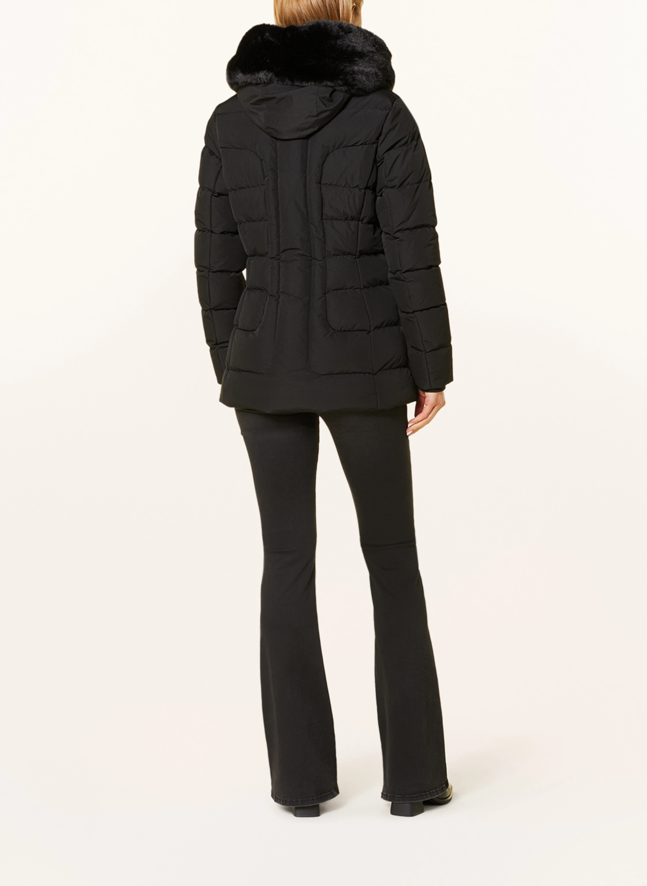 WELLENSTEYN Steppjacke BELVITESSE mit abnehmbarem Kunstfell