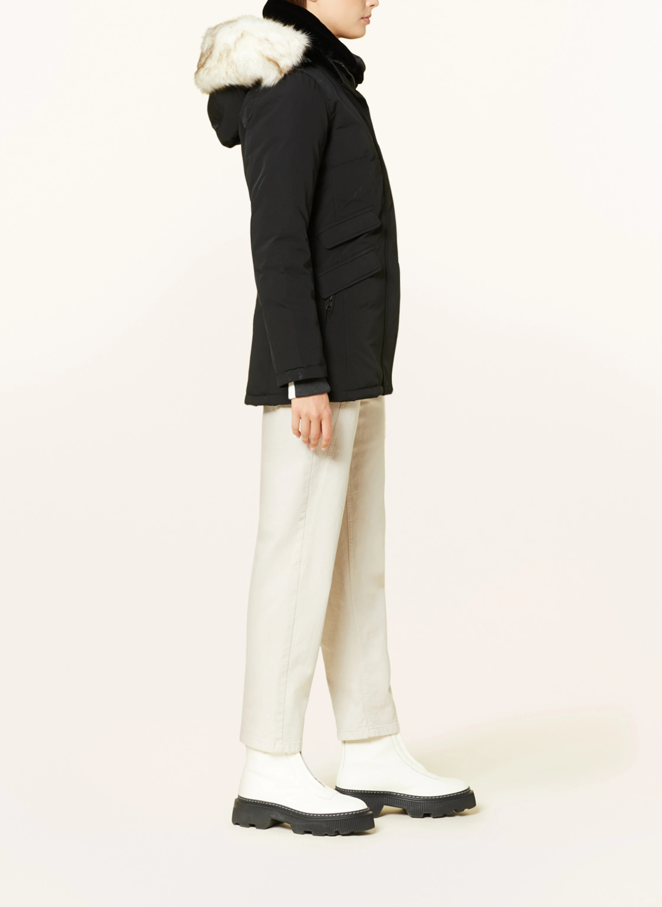 WELLENSTEYN Jacke ENTERPRISE mit abnehmbarem Kunstfell
