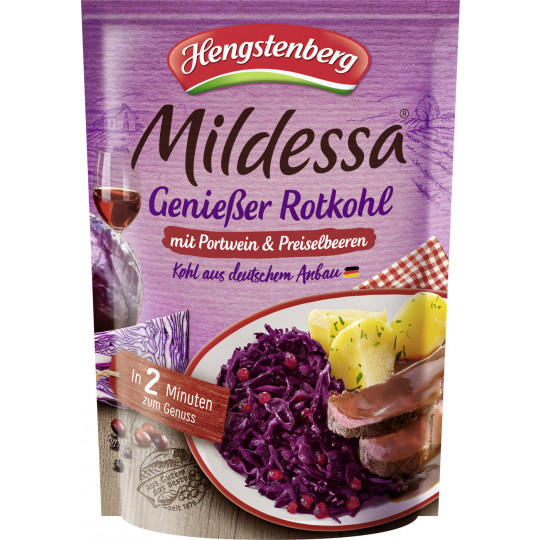 Mildessa Genießer Rotkohl Portwein 400G