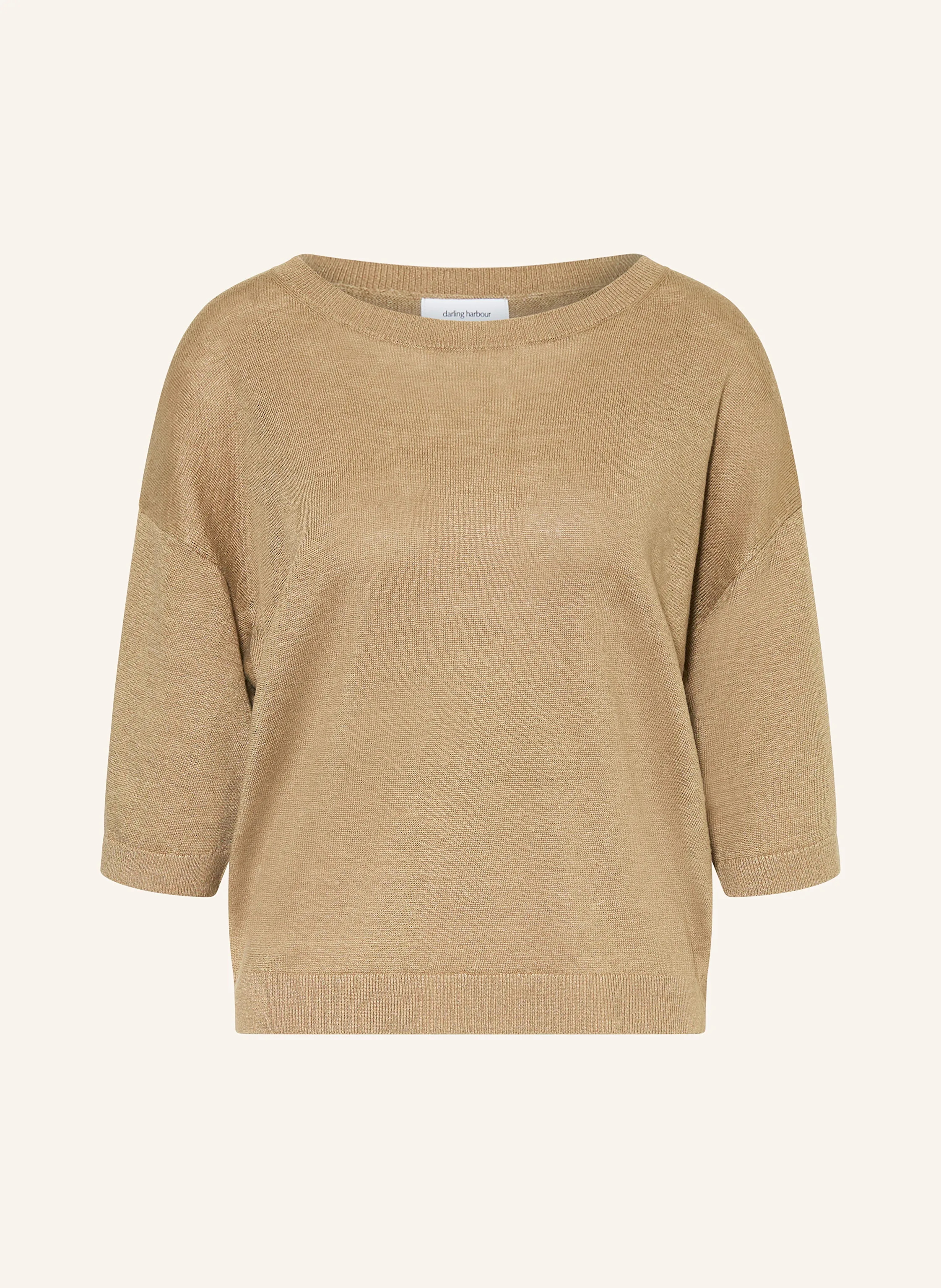 darling harbour Strickshirt aus Leinen