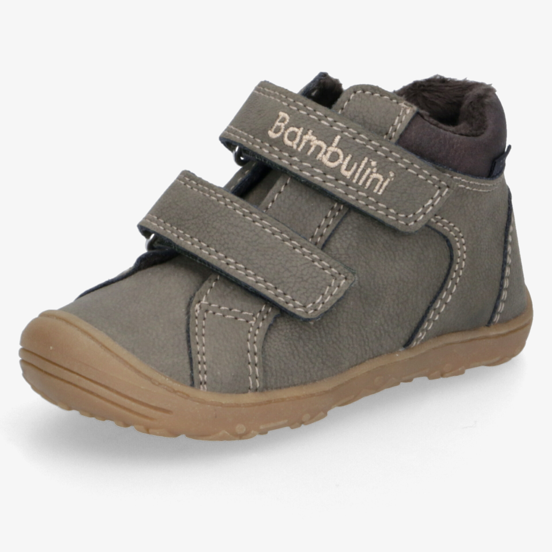 Bambulini Kinder Halbschuhe olive