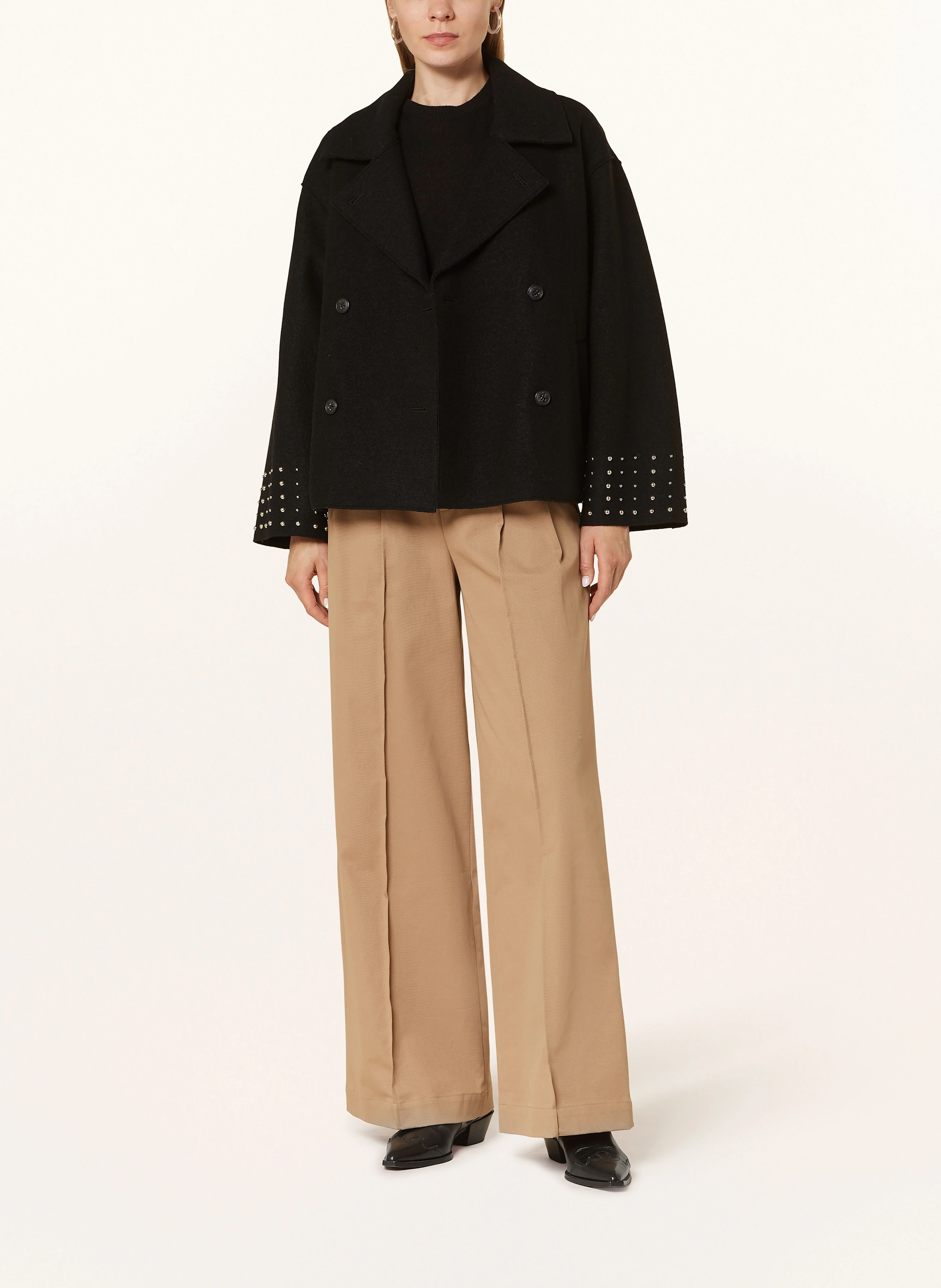 BLONDE No.8 Cabanjacke mit Nieten