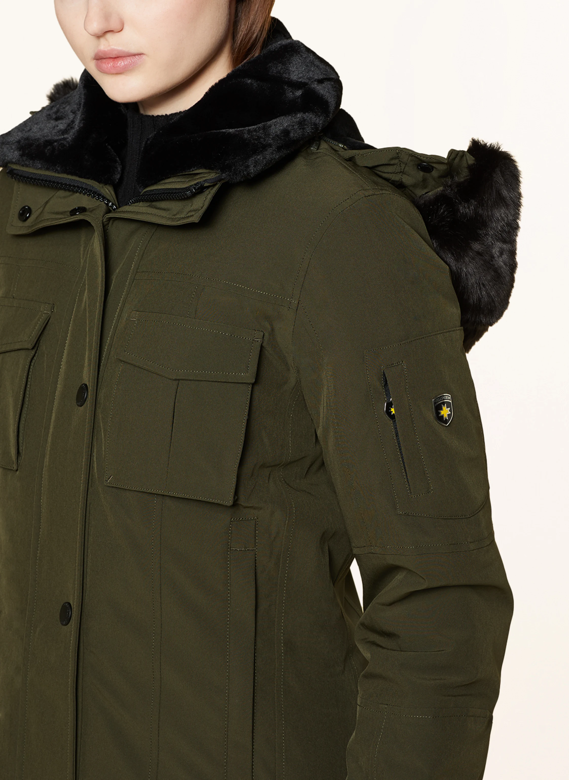 WELLENSTEYN Parka SCHNEEZAUBER mit Kunstfell und DUPONT™ SORONA®-Isolierung