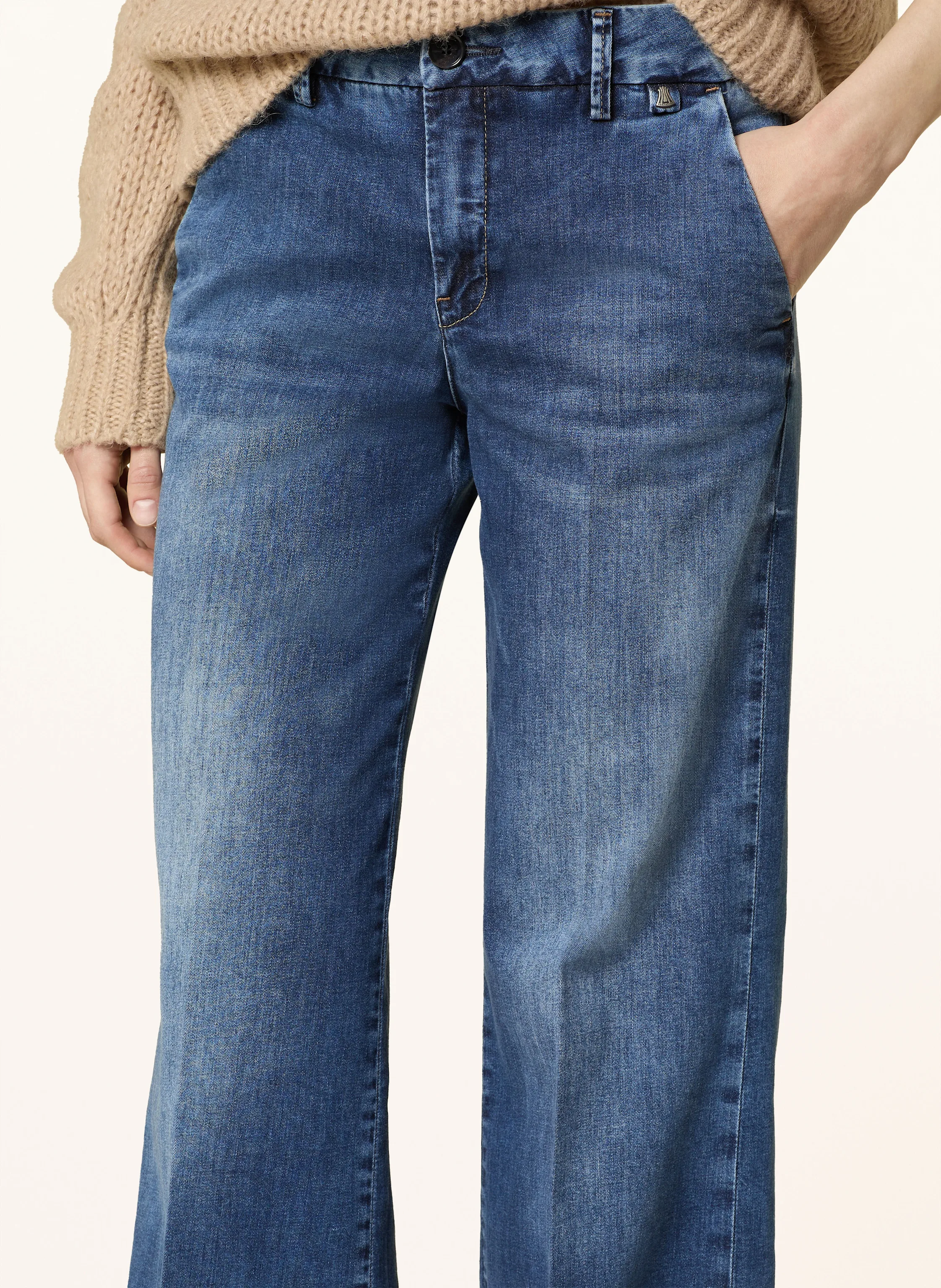 Herrlicher Marlenehose LOVELY in Jeansoptik