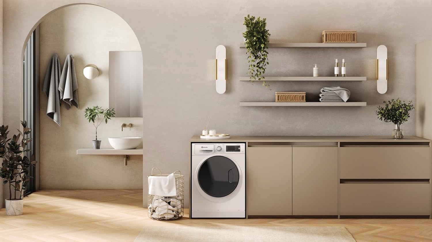 Bauknecht WM Elite 10 AA Waschmaschine Frontlader/ 10kg/ A-20% / Active Care Color+/ kraftvolle Fleckentfernung/Dampf Programme/Steam Hygiene Option/Steam Refresh/Stop&Add Funktion
