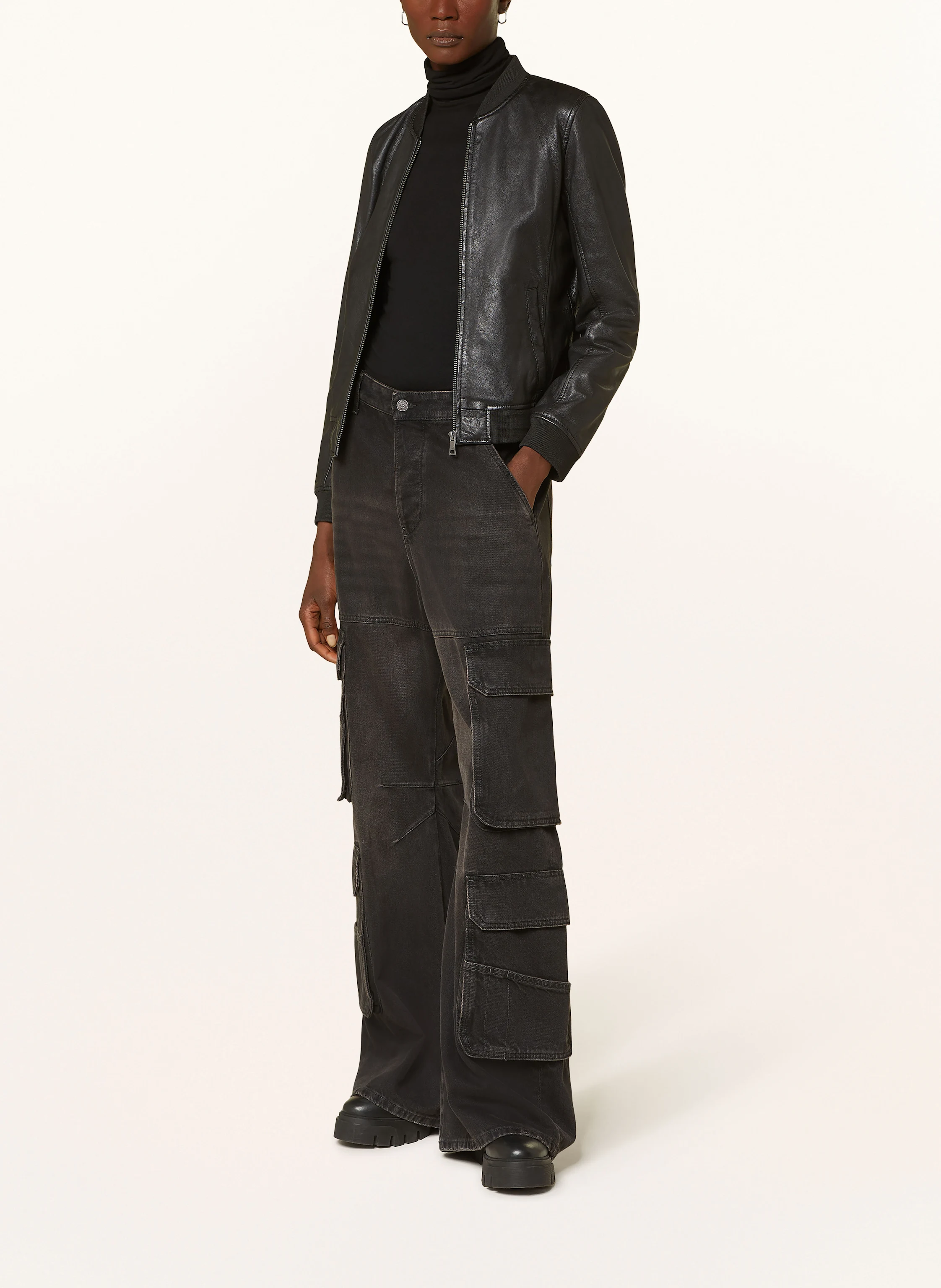 MAURITIUS Lederblouson MWBJELLA