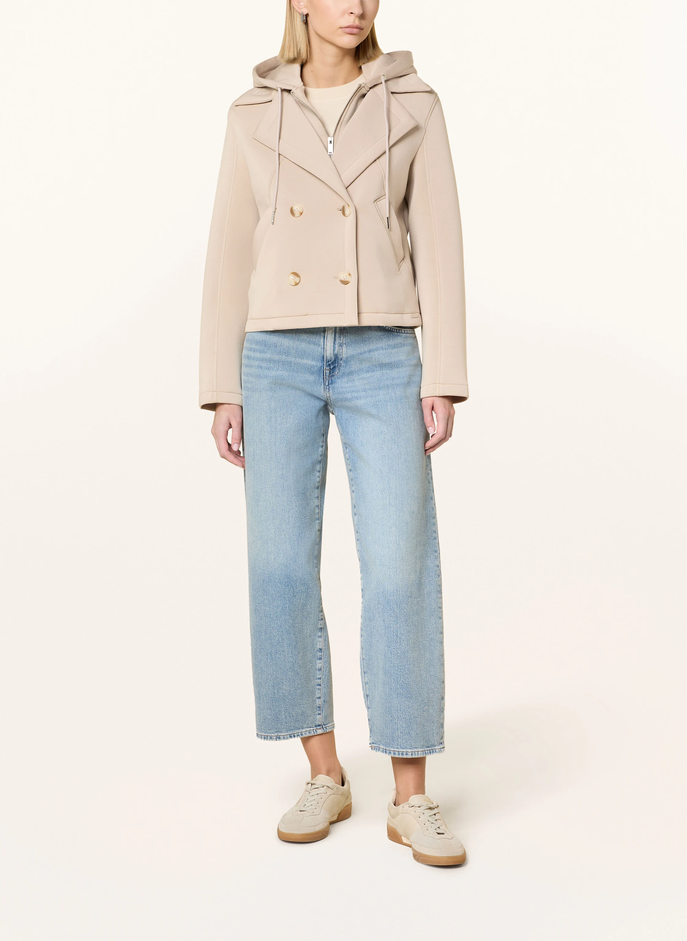 RINO & PELLE Jacke JENNIFER mit abnehmbarer Kapuze