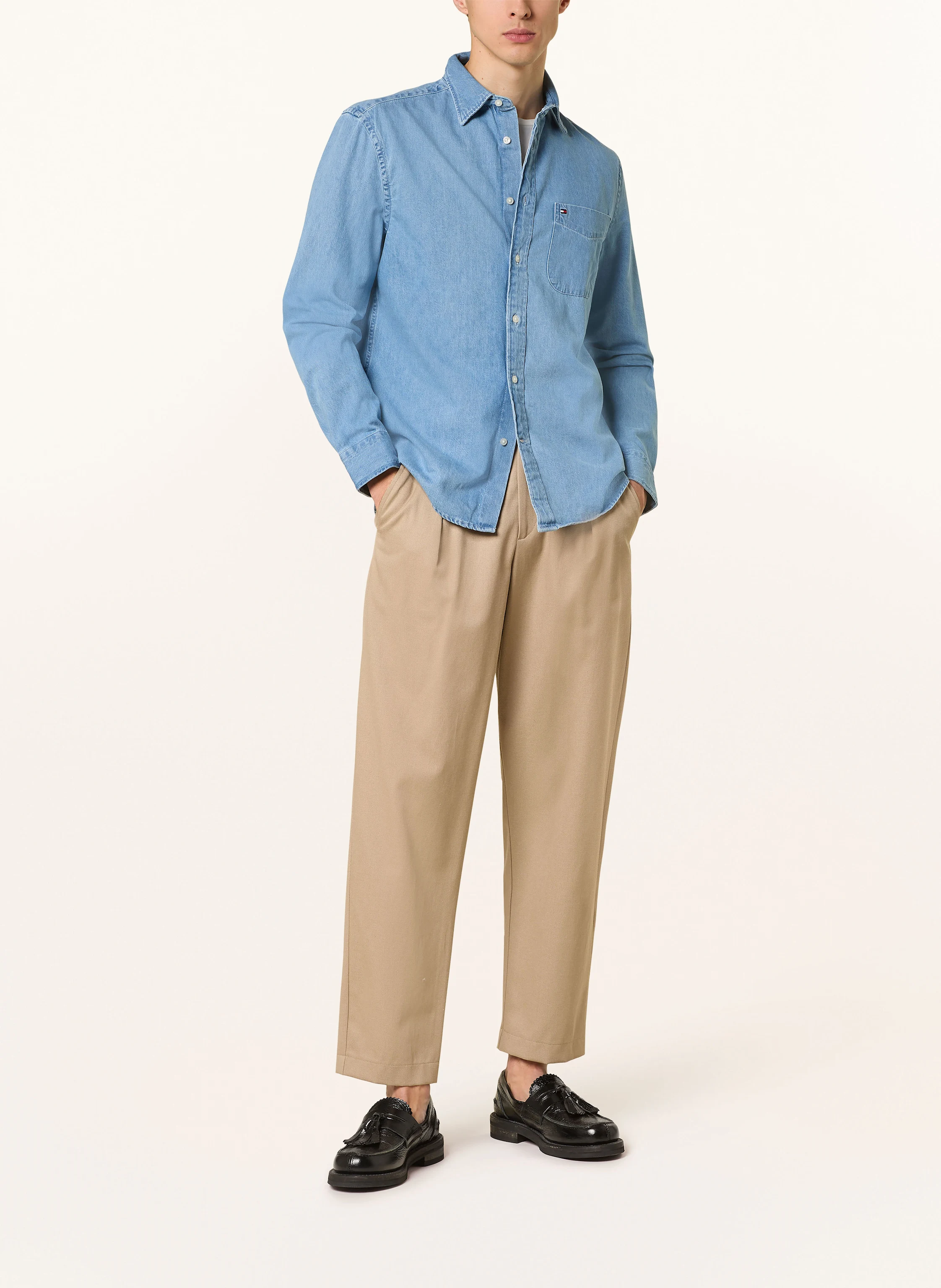 TOMMY HILFIGER Jeanshemd Regular Fit