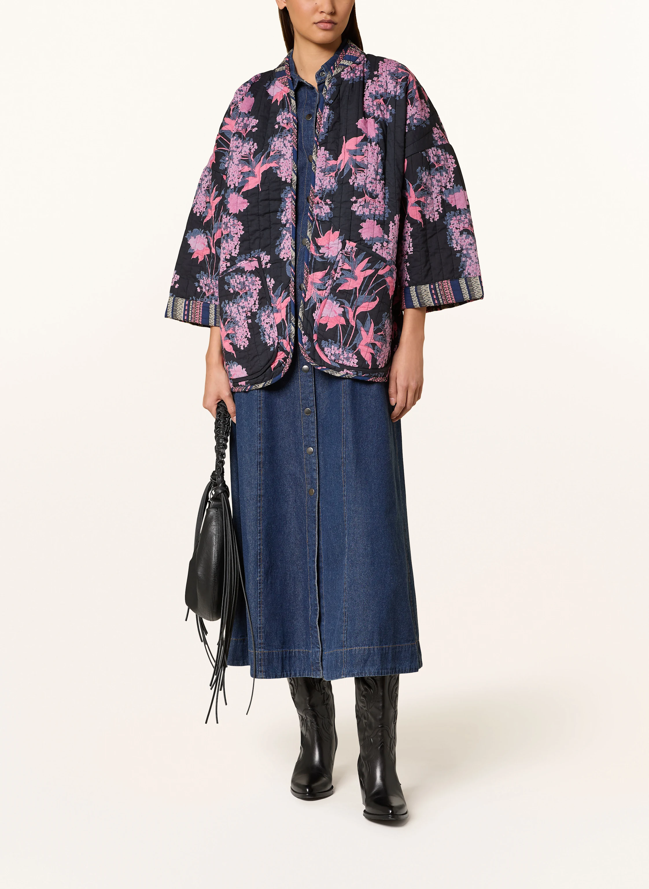 lollys laundry Steppjacke LULULL mit 3/4-Arm