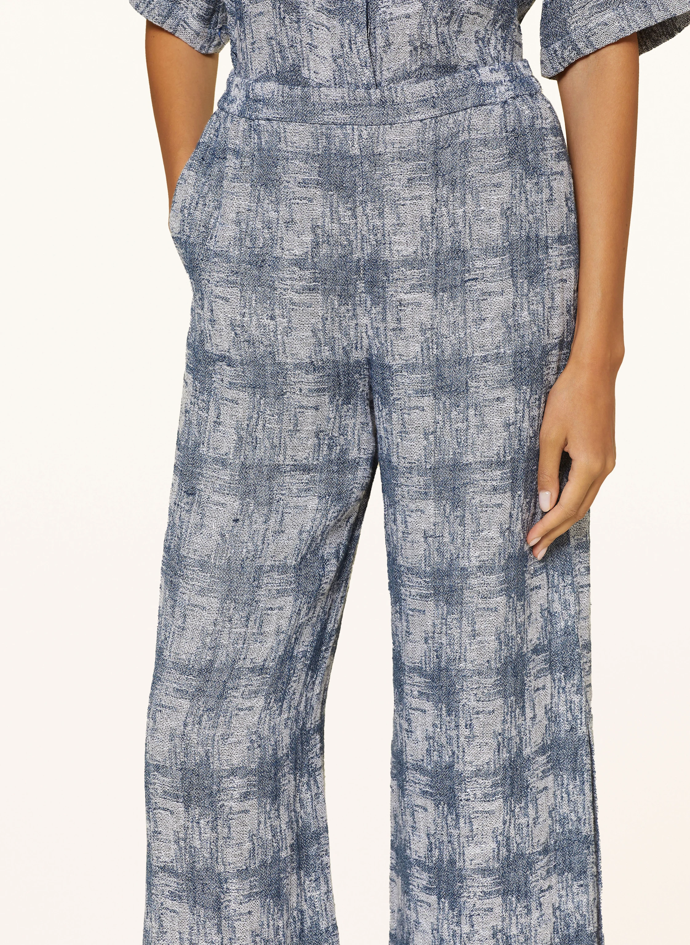 EMPORIO ARMANI Marlenehose aus Leinen