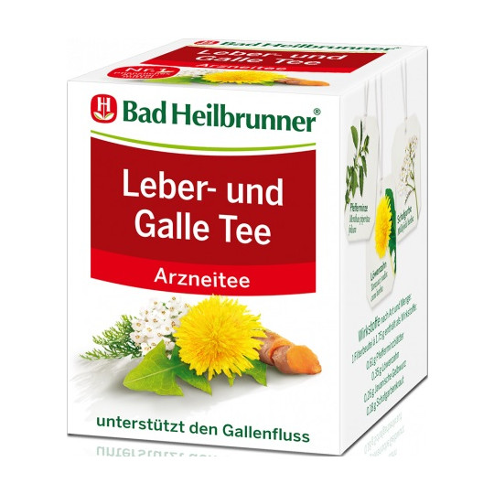 Bad Heilbrunner Leber & Galle Tee 8ST 14G