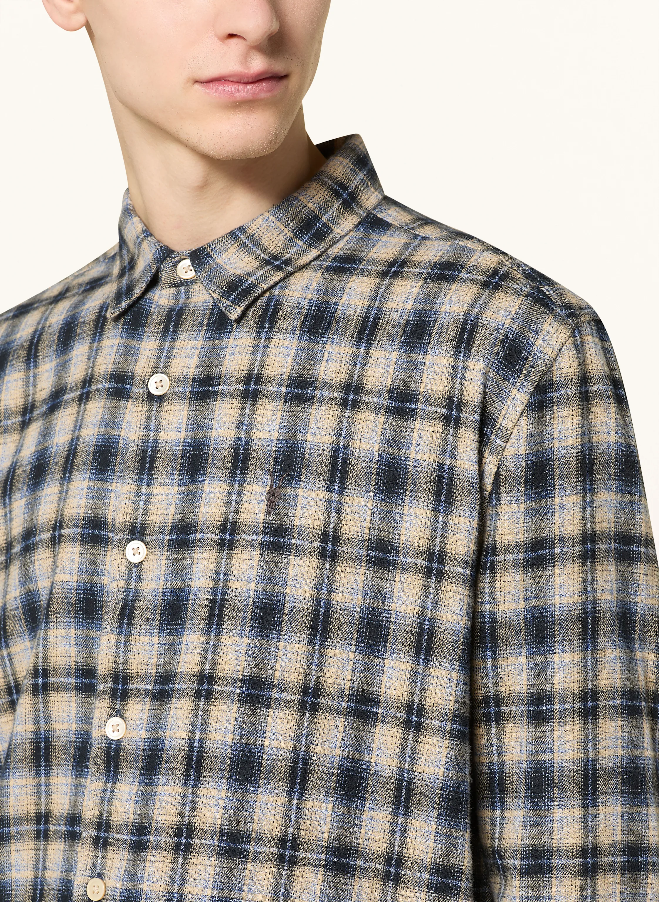 ALLSAINTS Flanellhemd ORIN Relaxed Fit