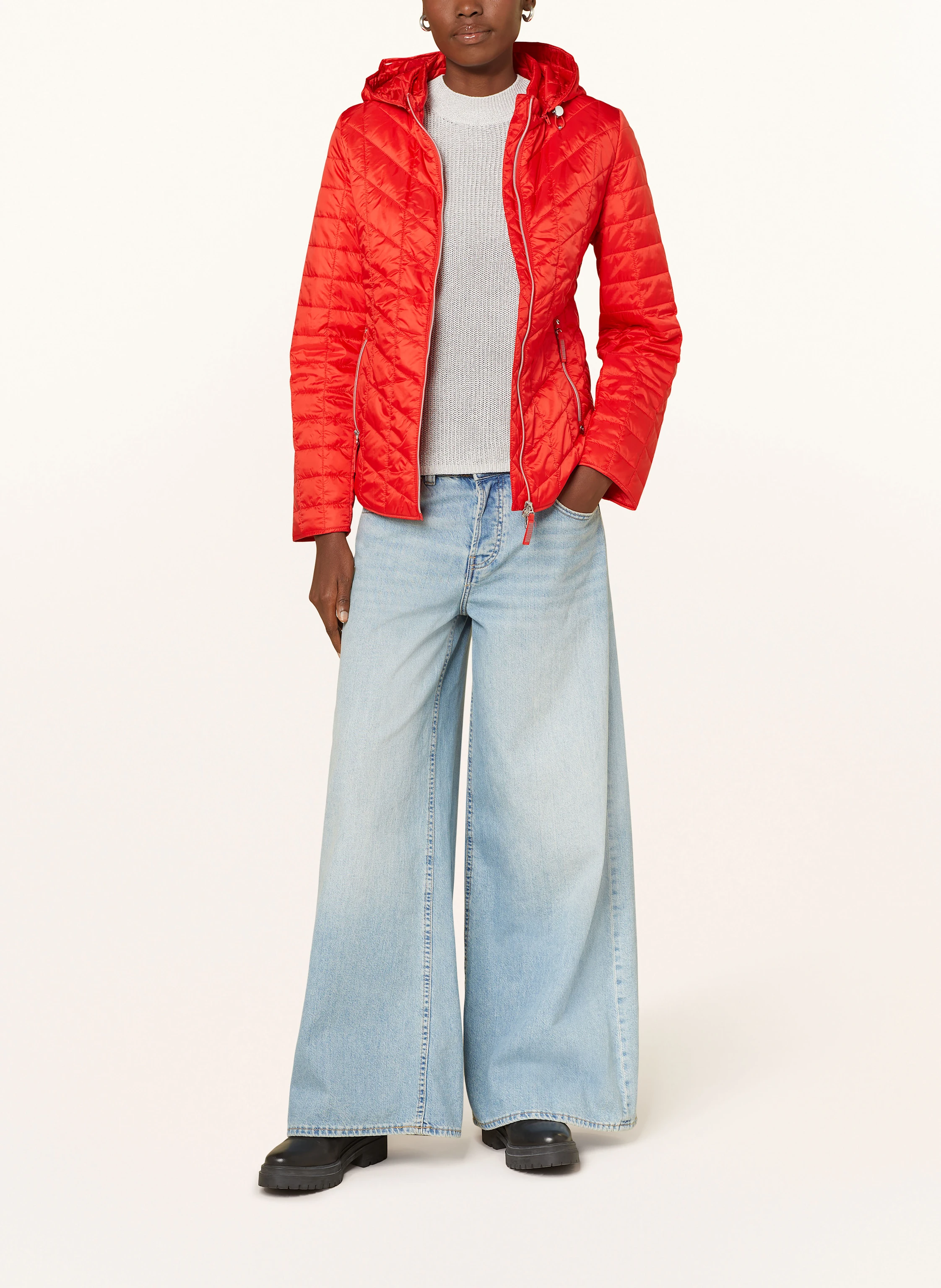 Betty Barclay Steppjacke mit abnehmbarer Kapuze