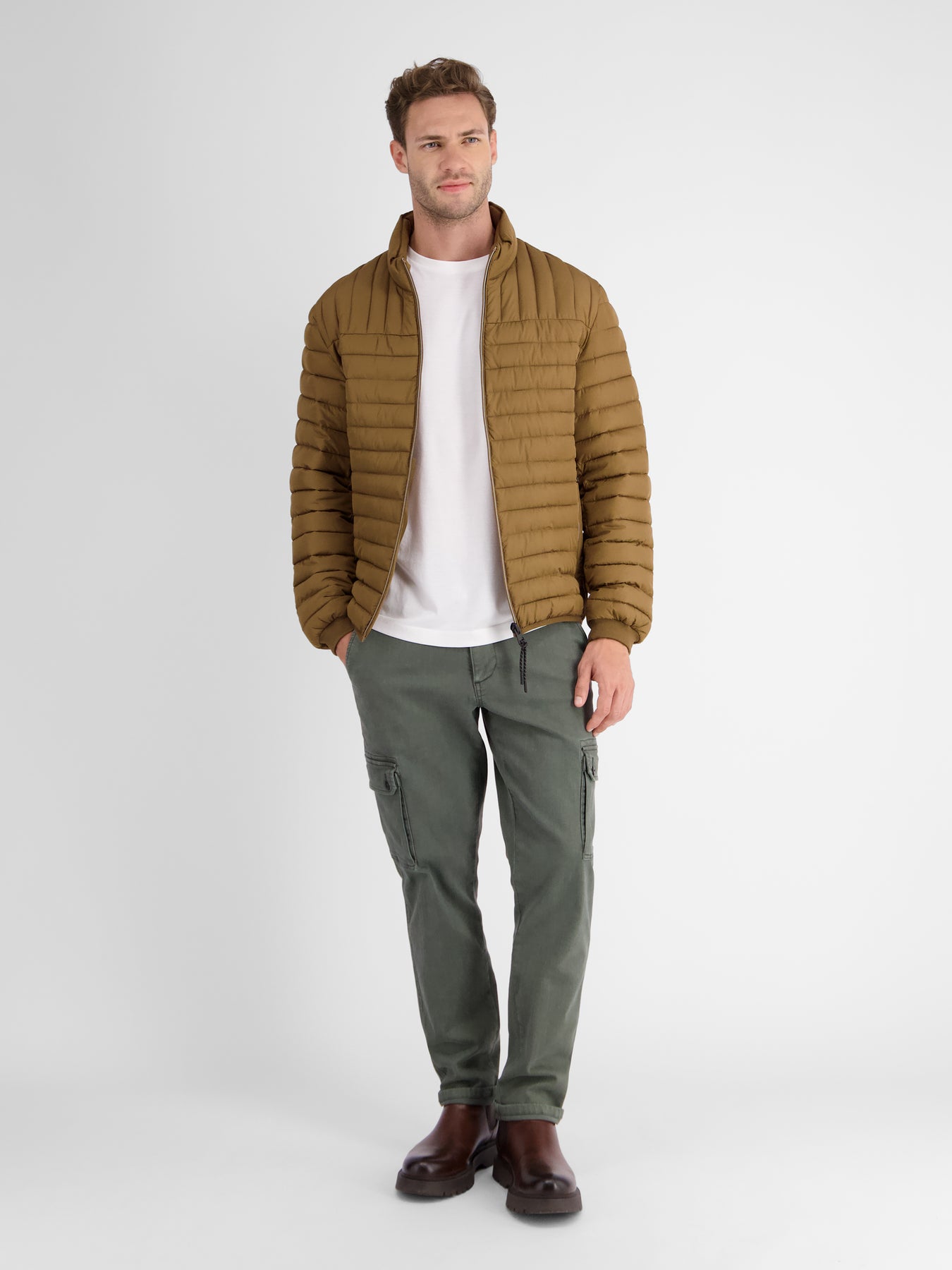 Leichter Herren Steppblouson