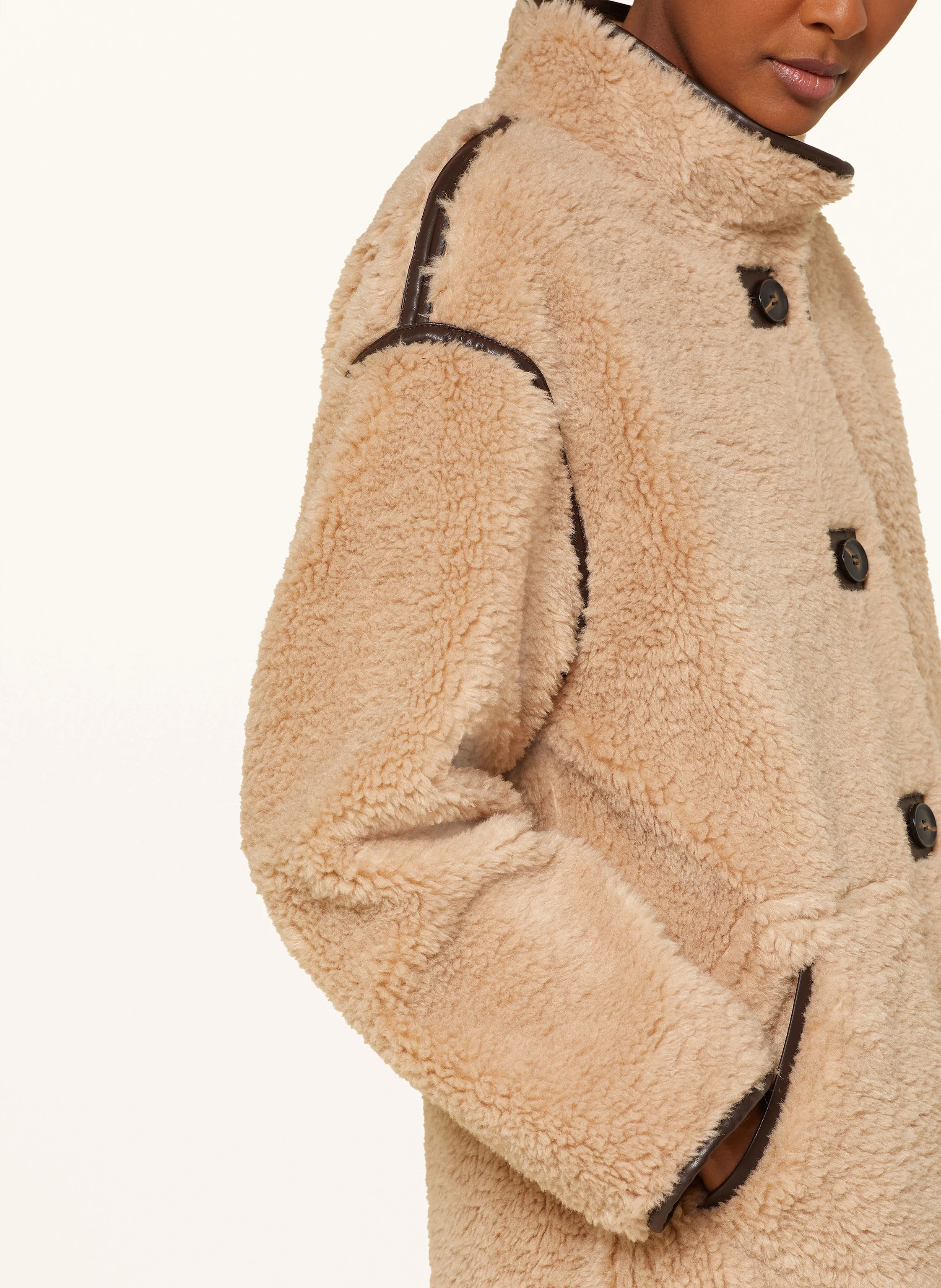 FUCHS SCHMITT Teddyfell-Mantel