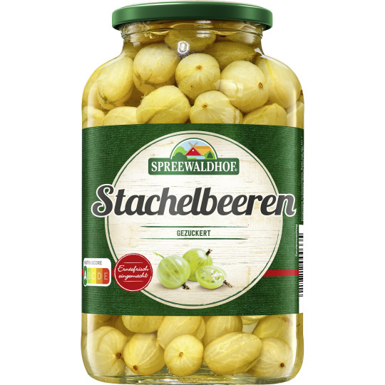 Spreewaldhof Stachelbeeren gezuckert 680G