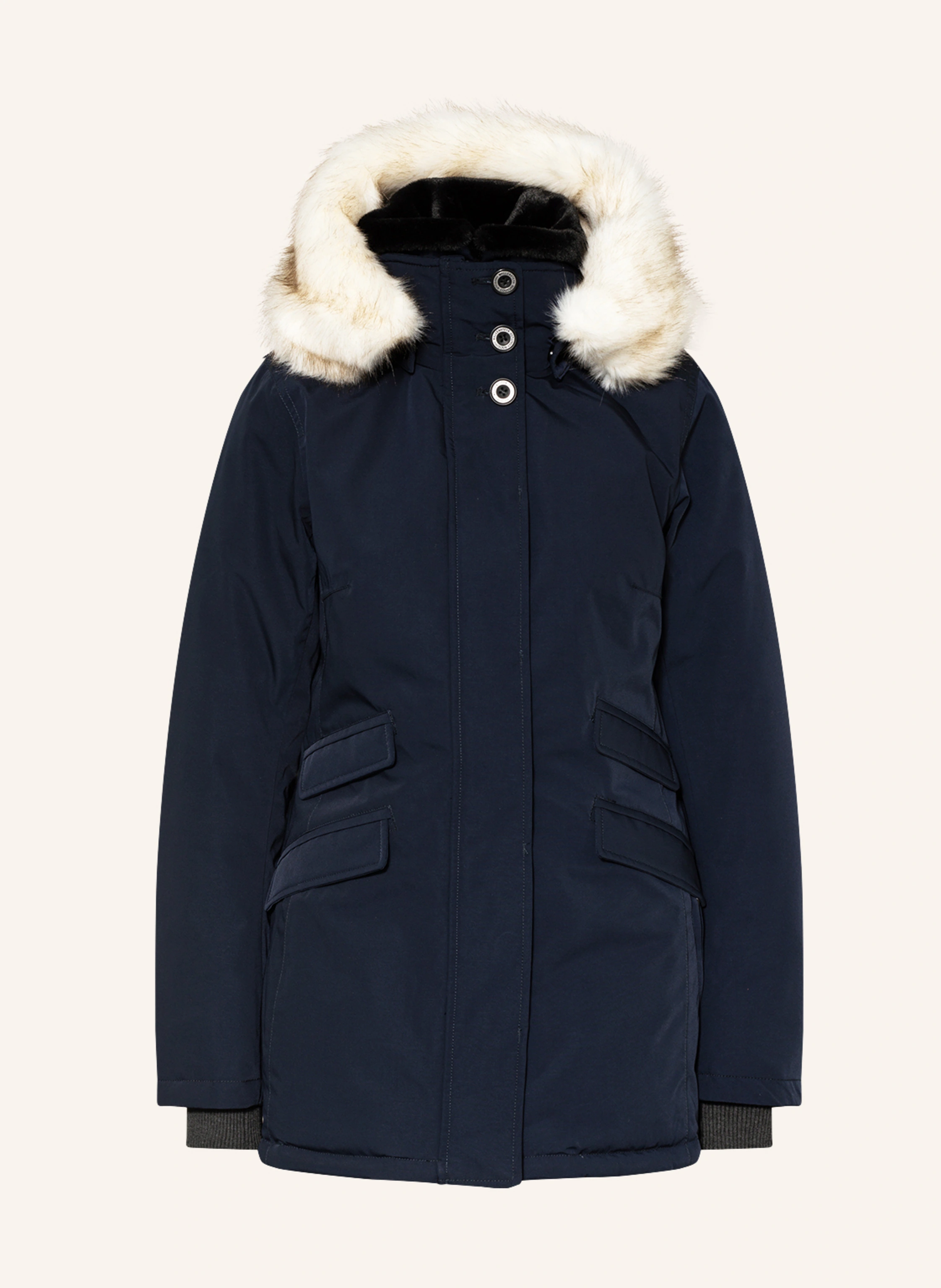WELLENSTEYN Jacke ENTERPRISE mit abnehmbarem Kunstfell