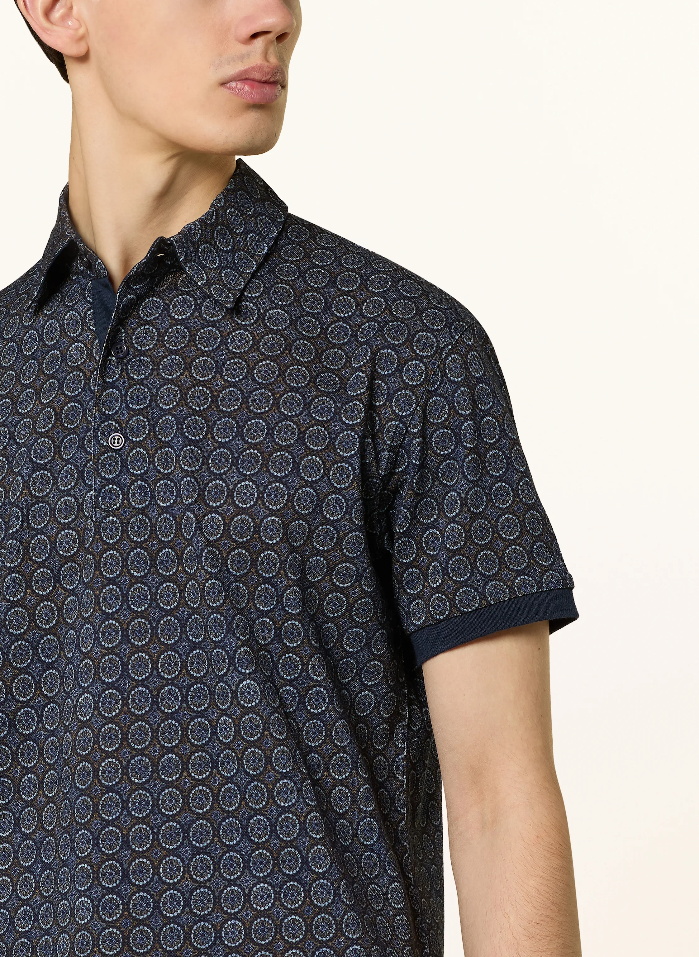 SAND COPENHAGEN Piqué-Poloshirt DENTON