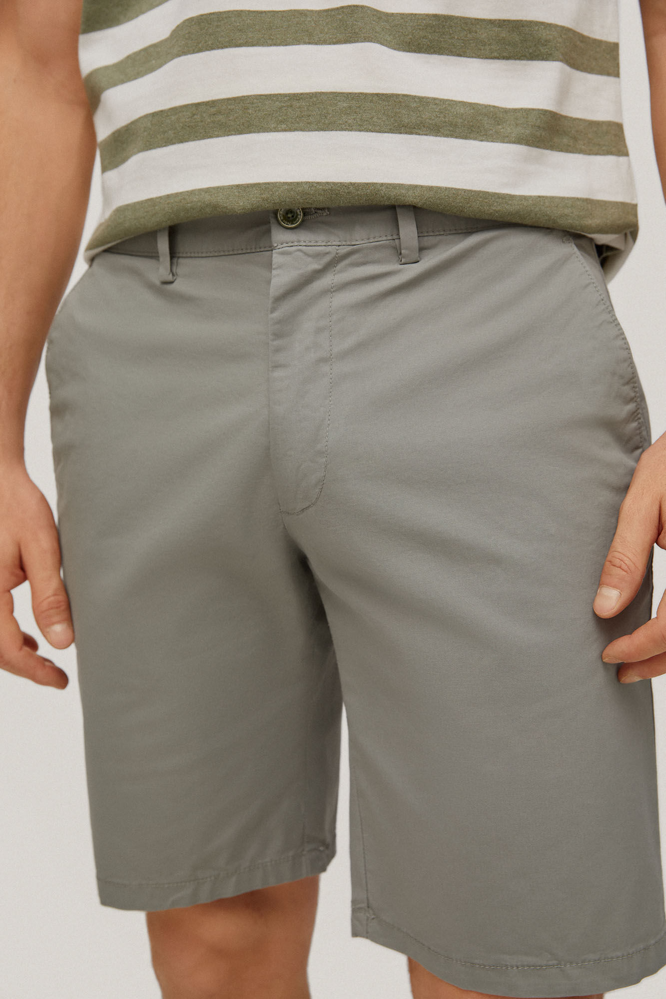 Bermuda Chino Premium Flex - Verde
