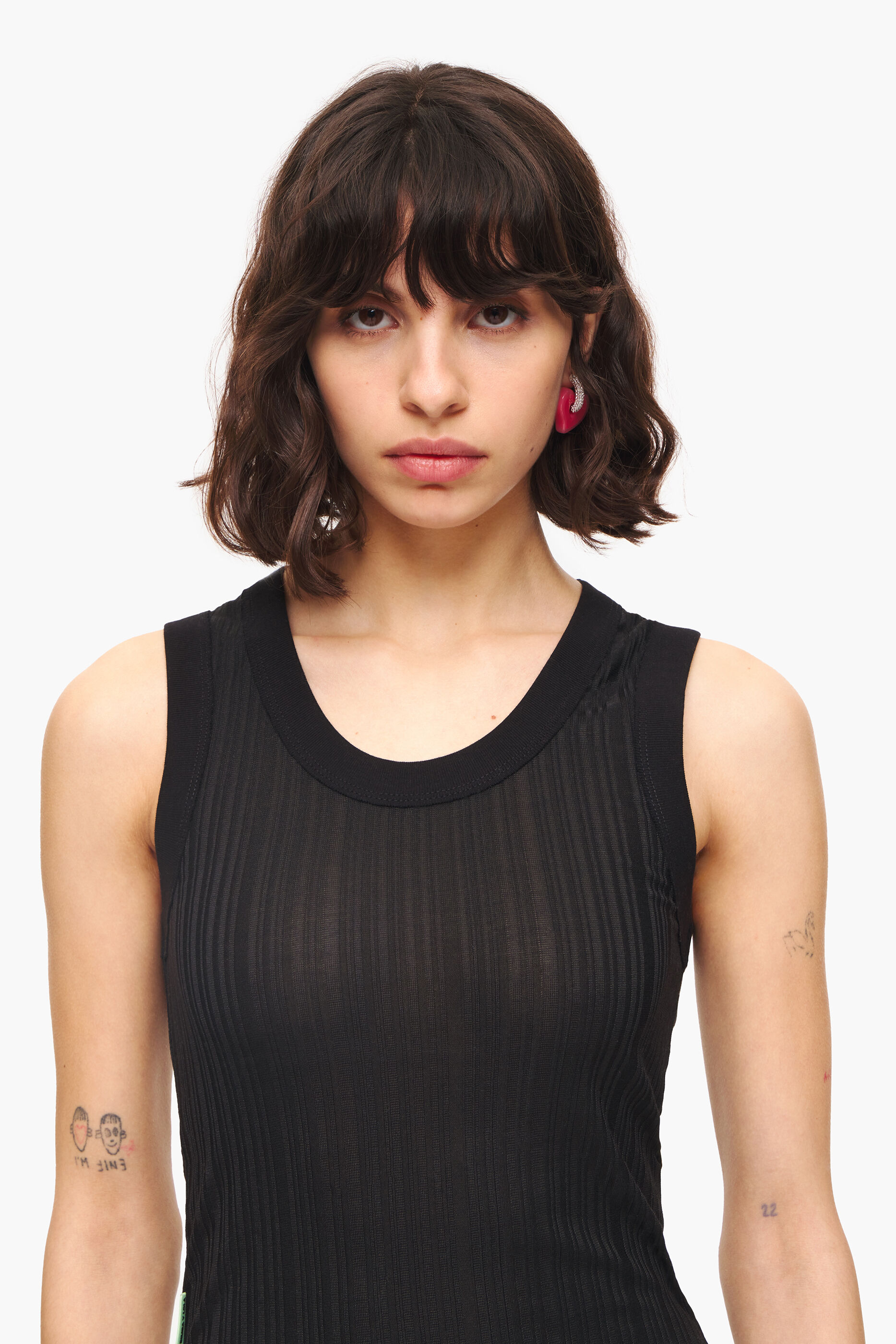 blusa preta justa