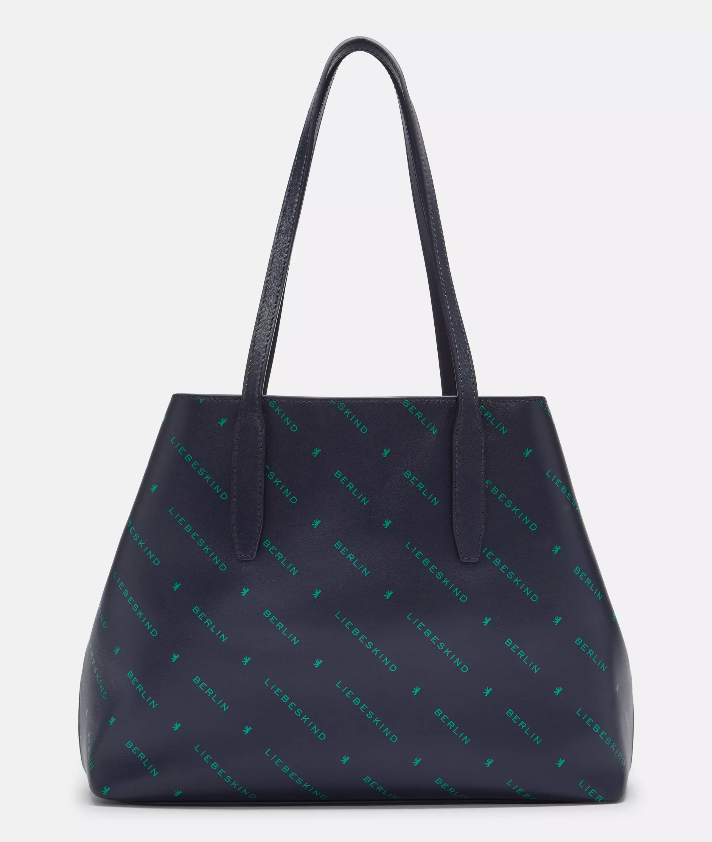 Monogram Shopper M Nappa leather shopper with Liebeskind Berlin lettering