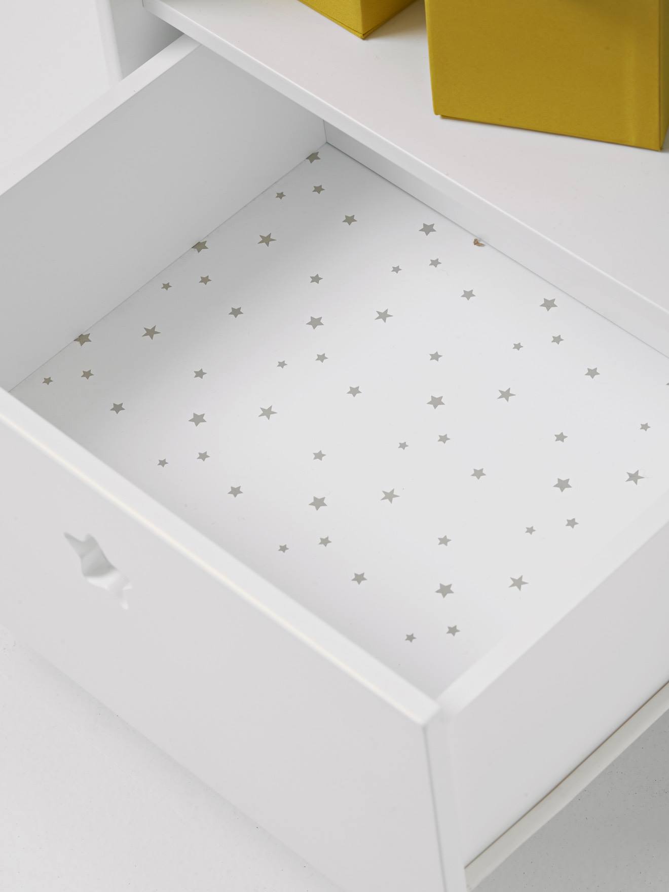 Mesa de cabeceira branca Sirius