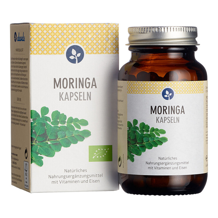 Moringa 400 mg Kapseln Bio, 60 St
