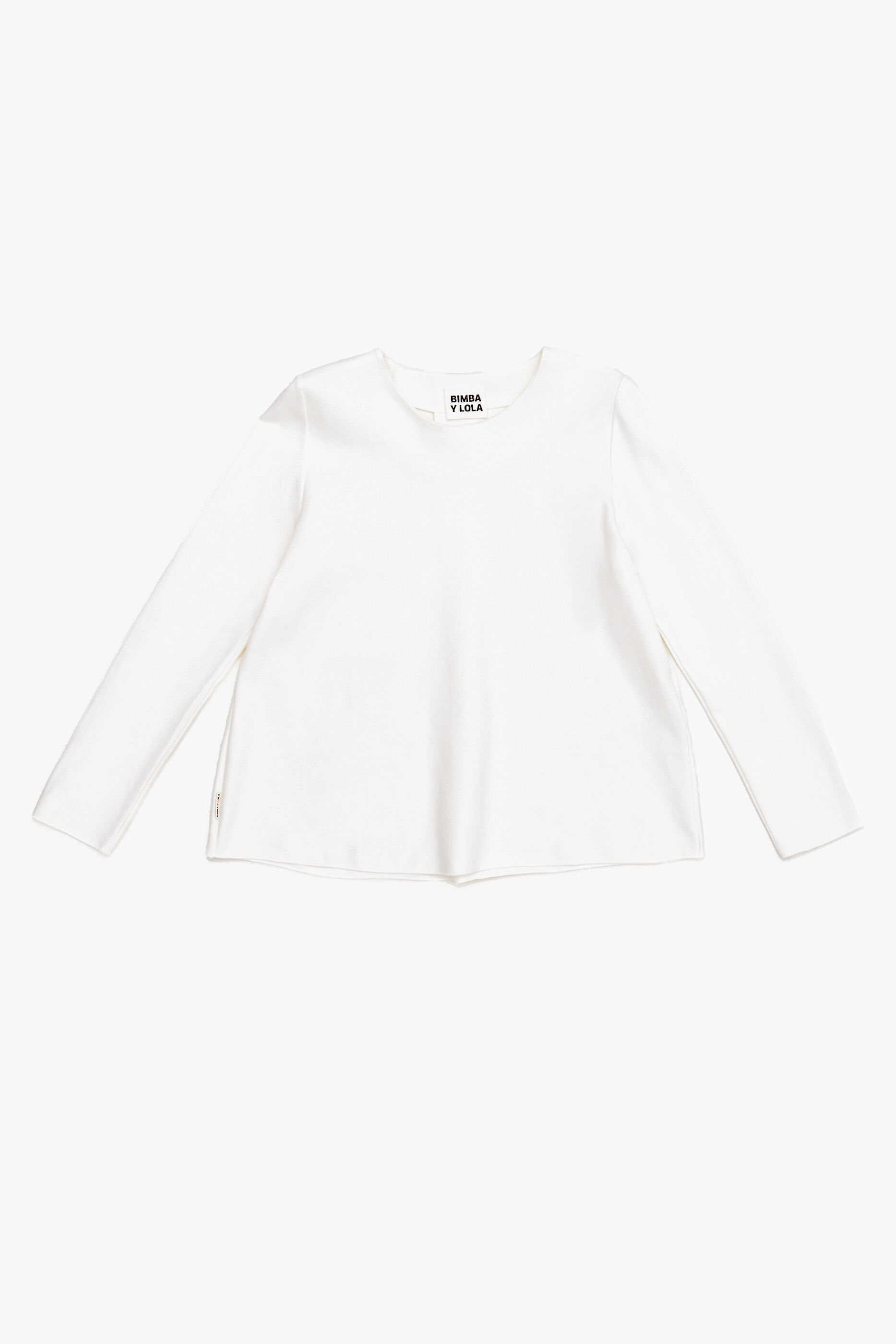 Camiseta branca de malha