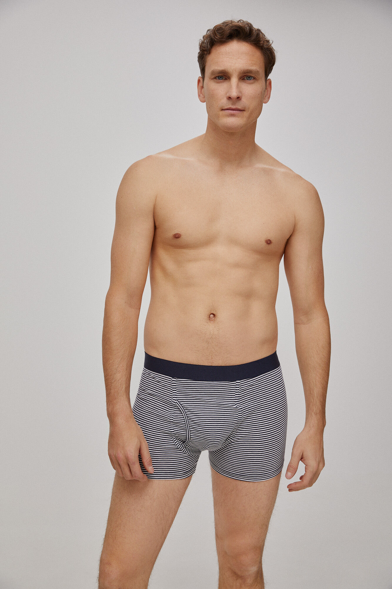 Cueca boxer - Azul marinho