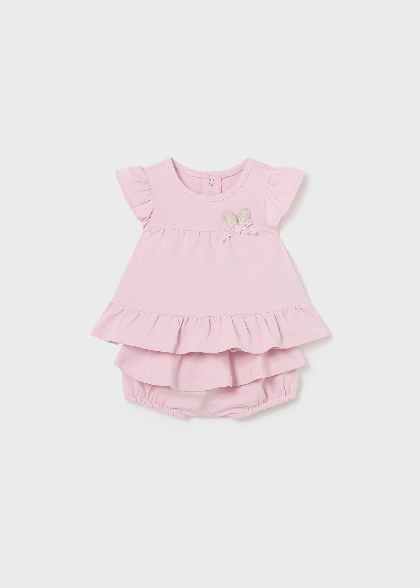 Conjunto de 4 peças Better Cotton para recém-nascidos na cor Jade