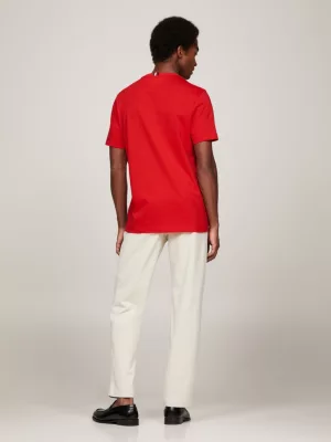 Camiseta de gola redonda com o logotipo de Nova York