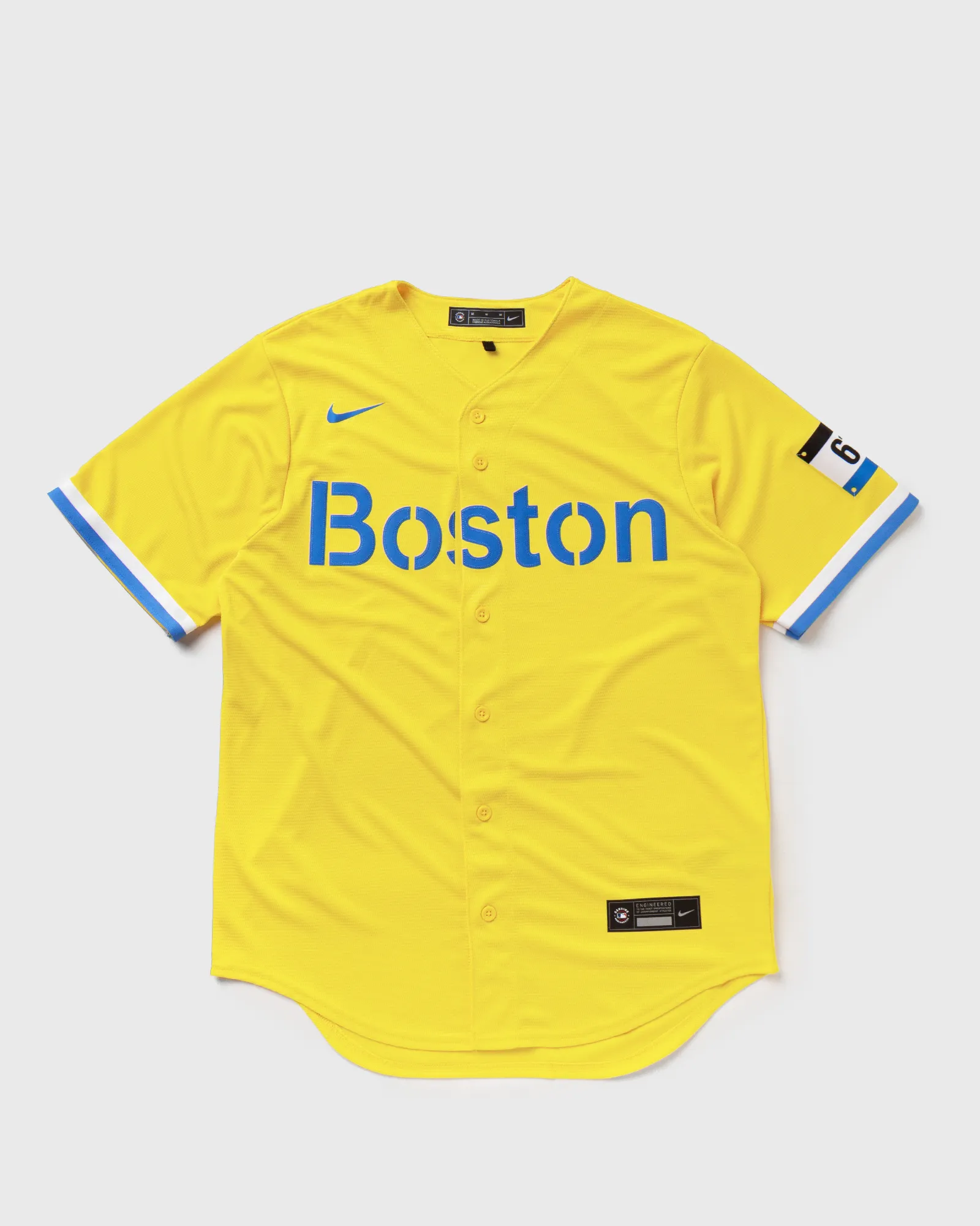 Camisa oficial réplica do Boston Red Sox da MLB da Nike, City Connect