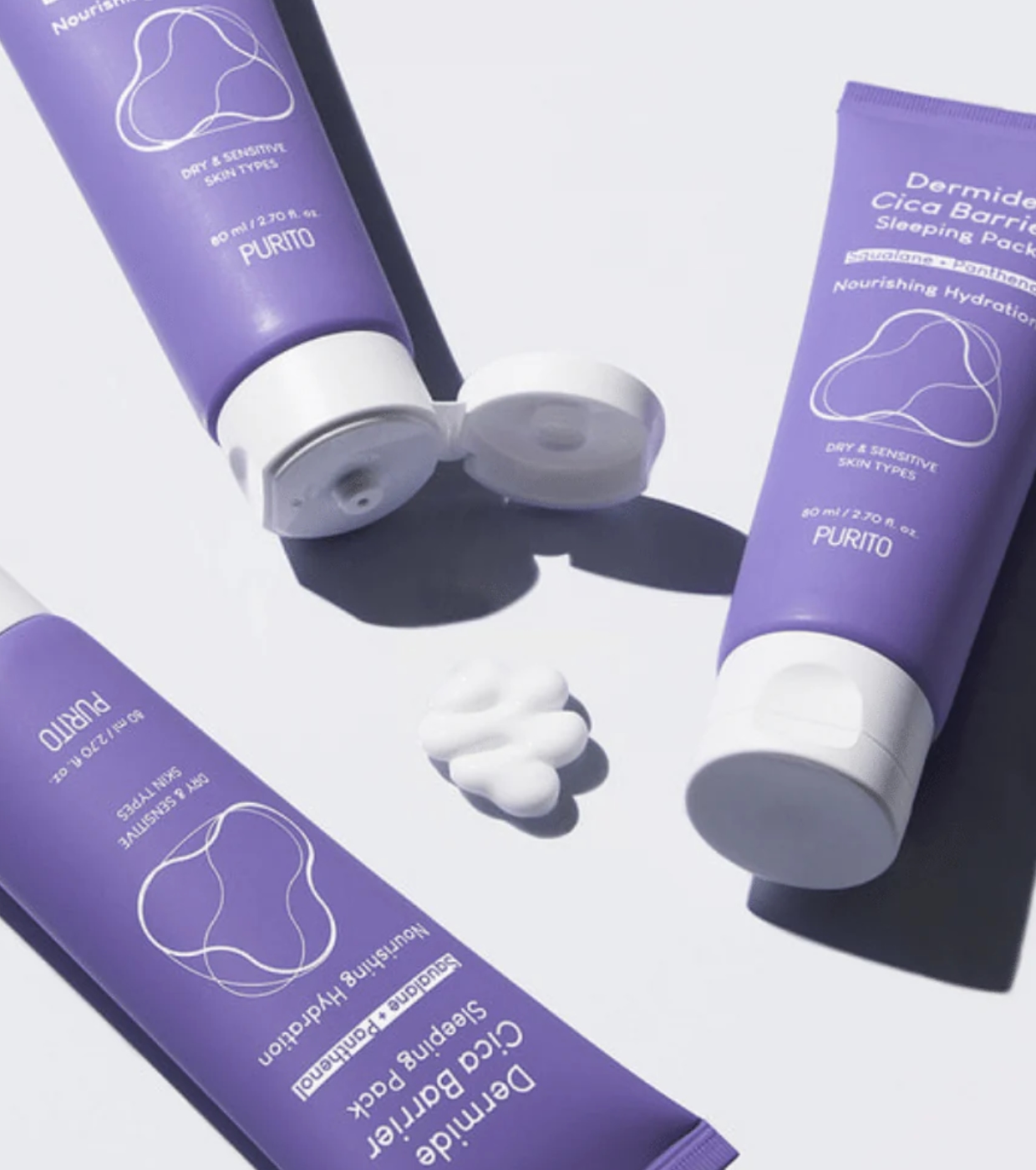 Purito - Máscara Facial Noturna Dermide Cica Barrier