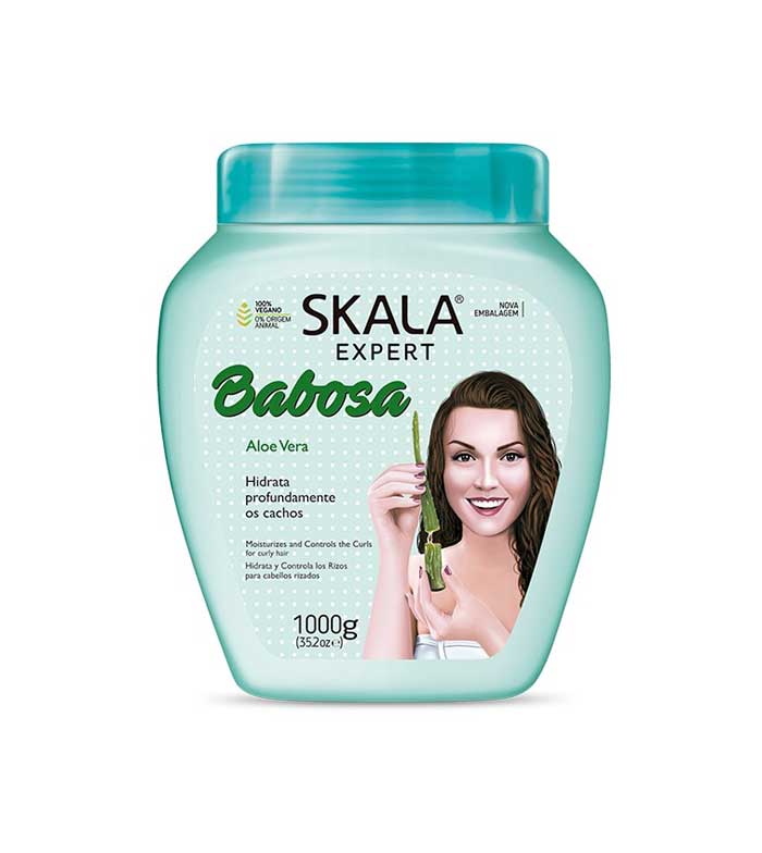 Skala - Creme condicionador hidronutritivo Babosa 1kg - Cabelo cacheado