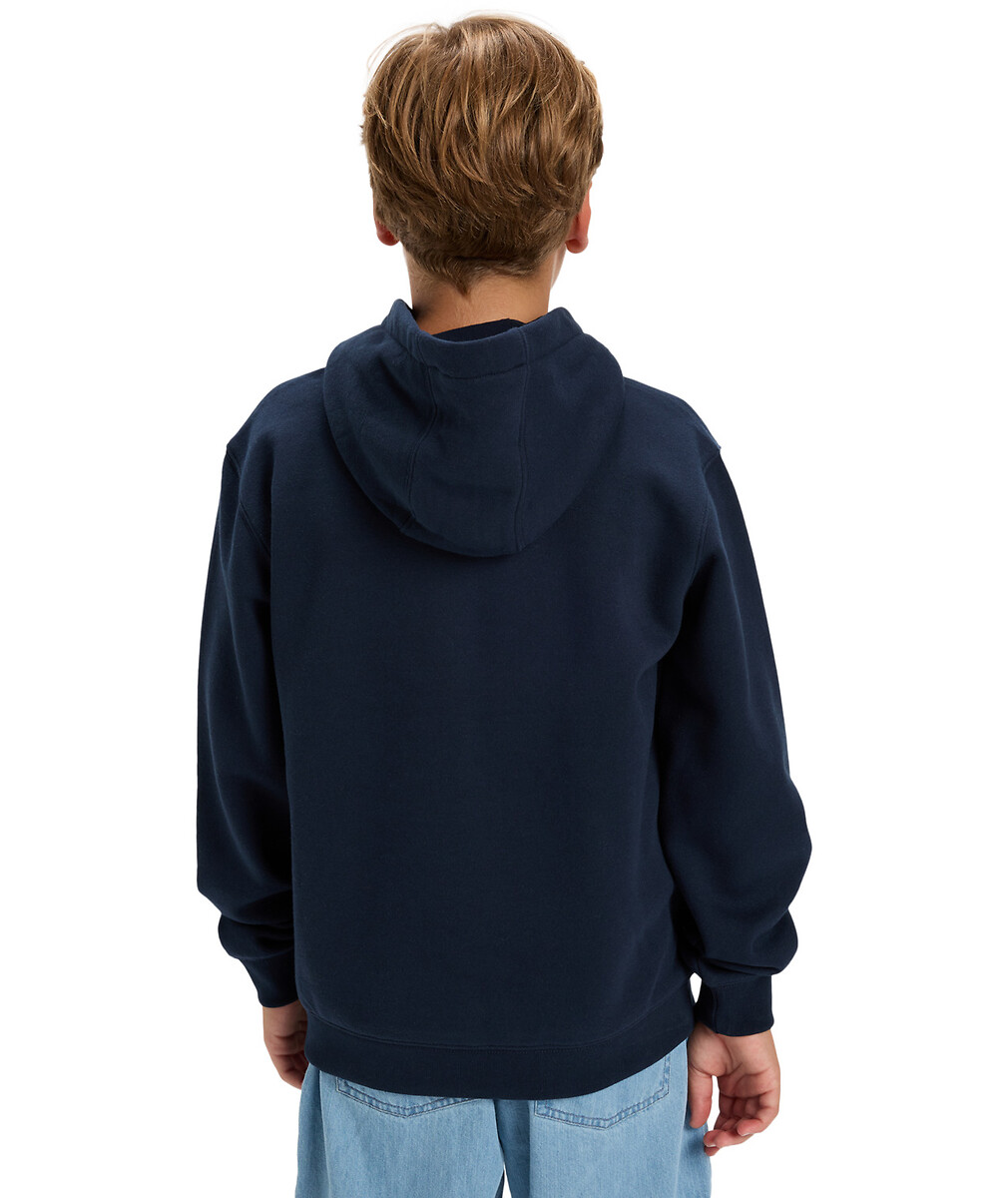 QUIKSILVER<br>Moletom com capuz feito de lã escovada