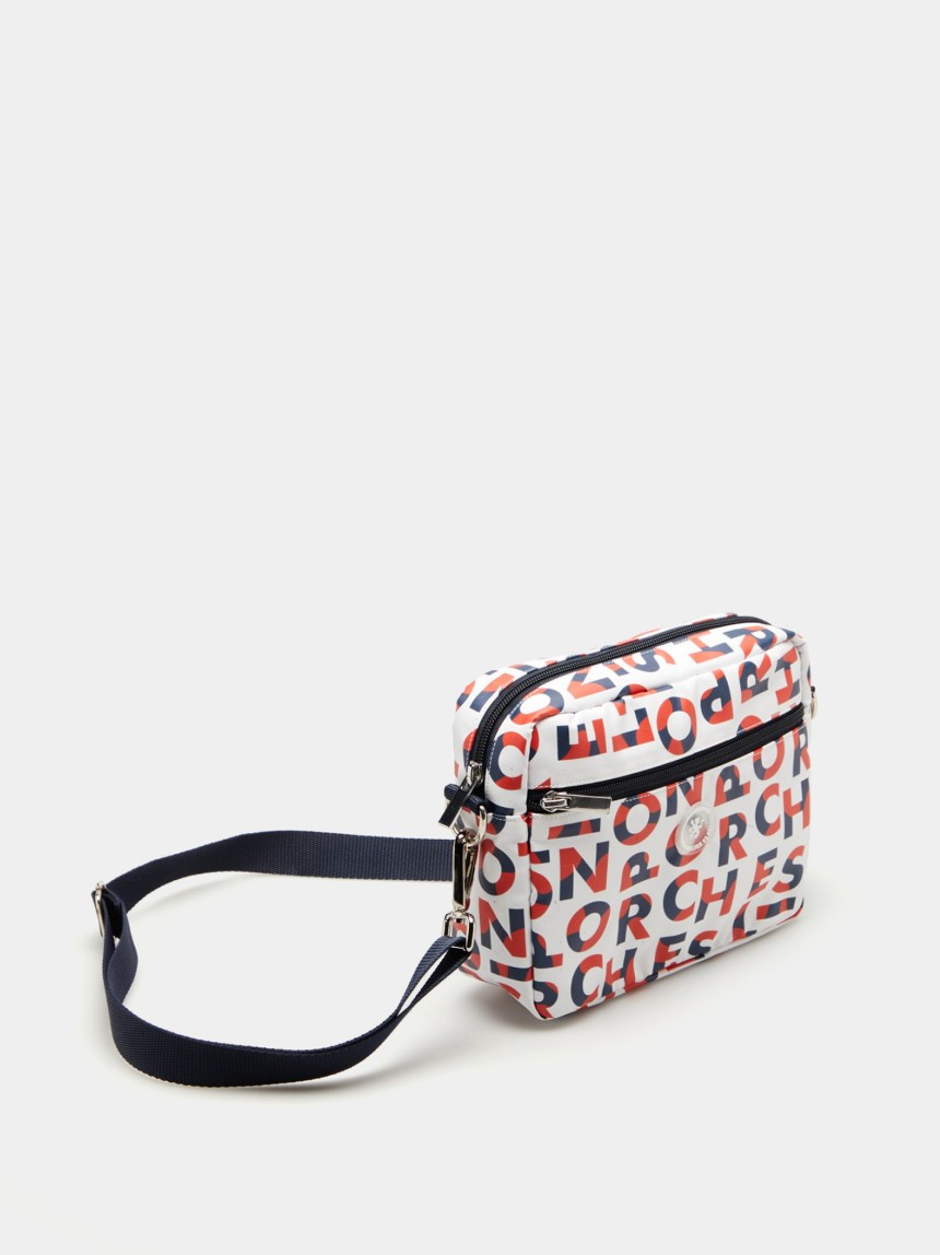 Bolsa a tiracolo com logotipo