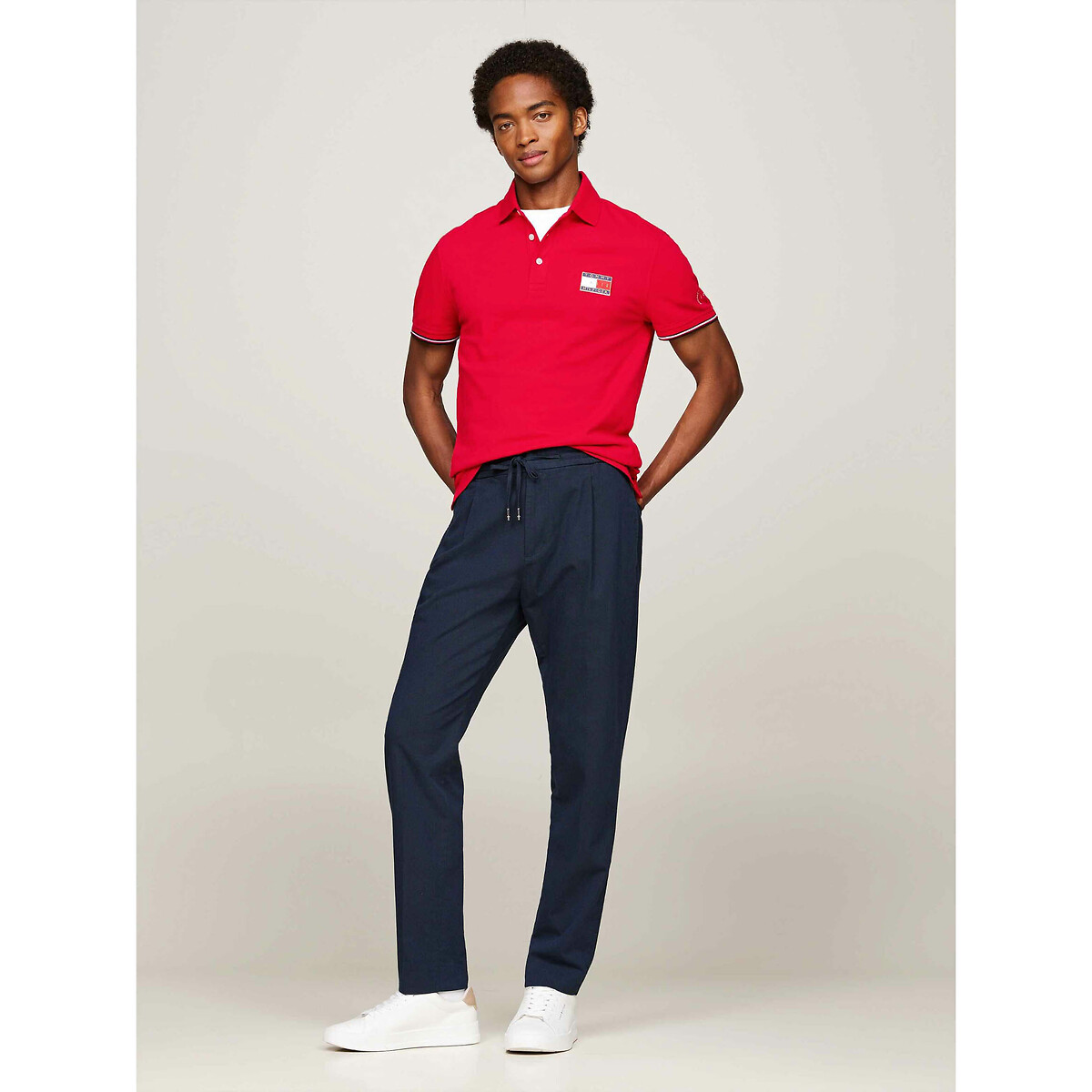 TOMMY HILFIGER<br>Polo slim 1985 Bandeira